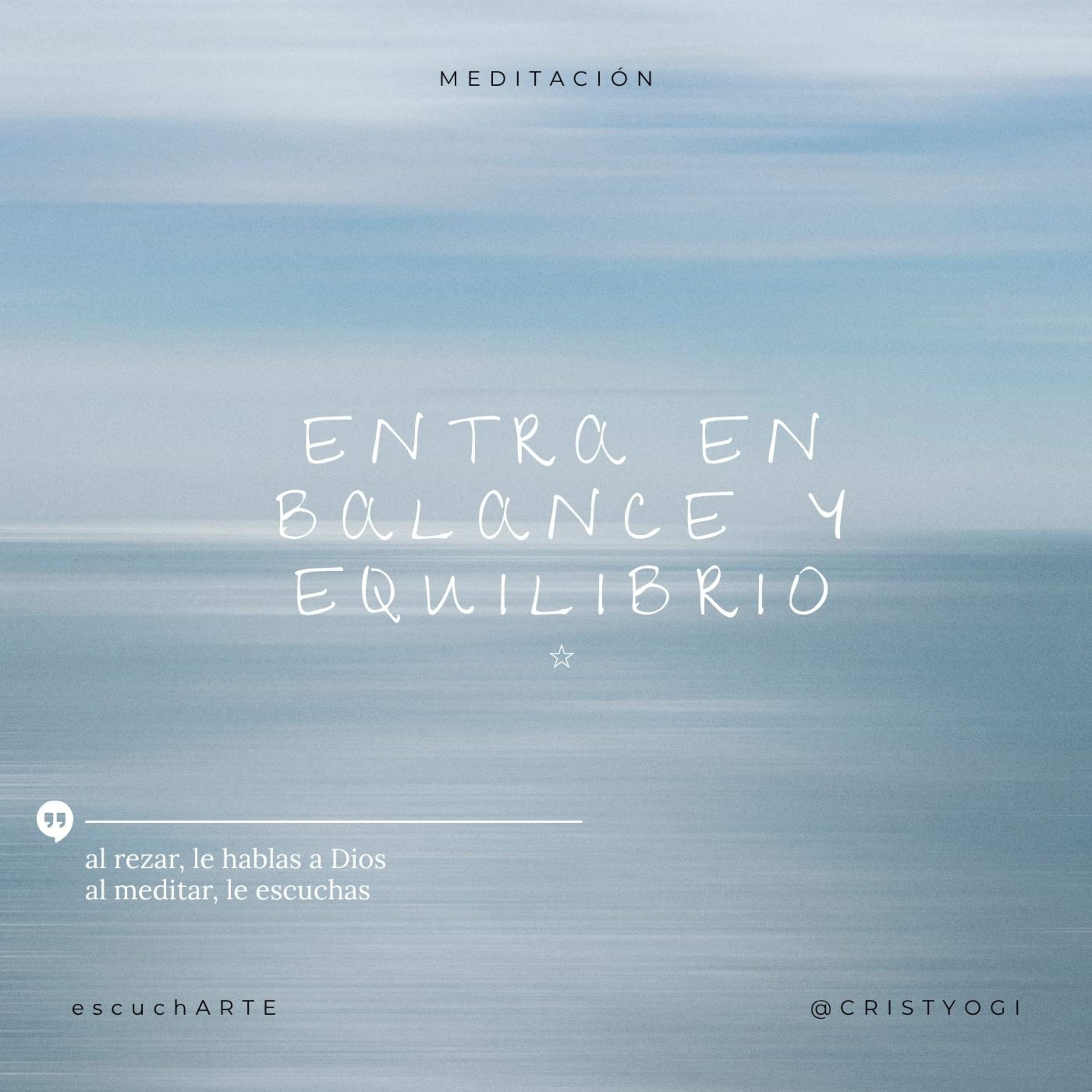 Meditación de 8 minutos para recuperar la calma y el equilibrio