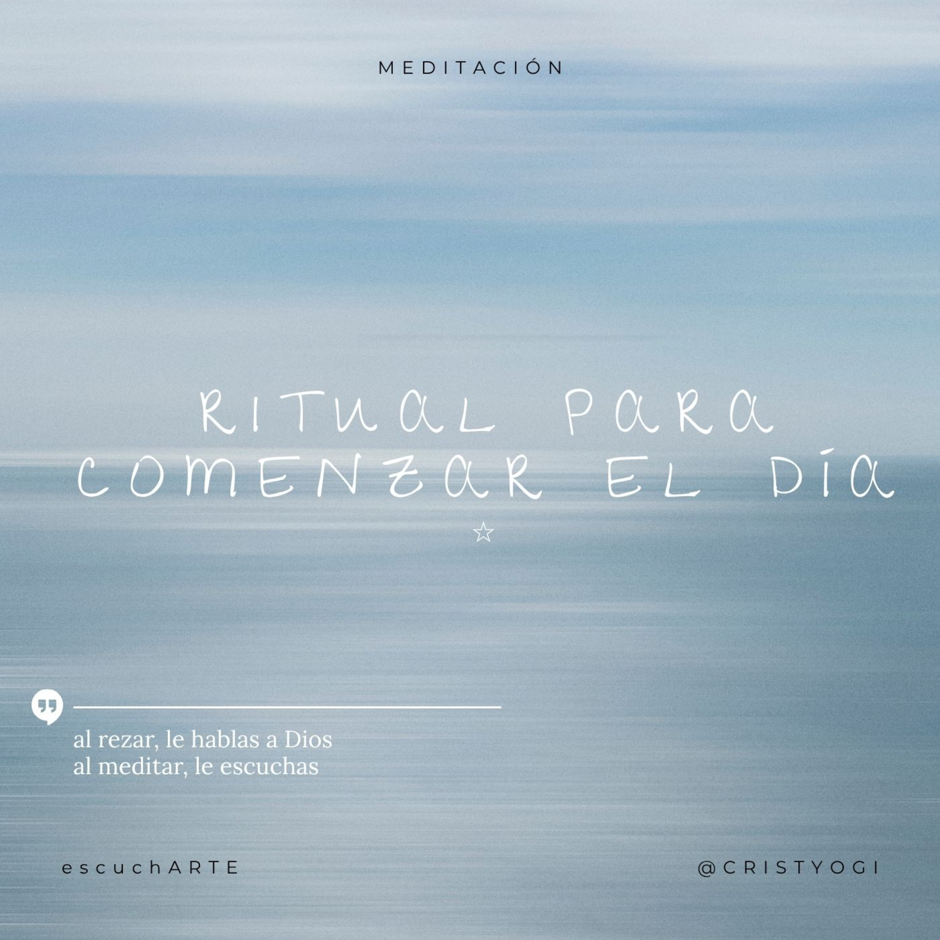 Meditación de 9 minutos para comenzar el día con intención