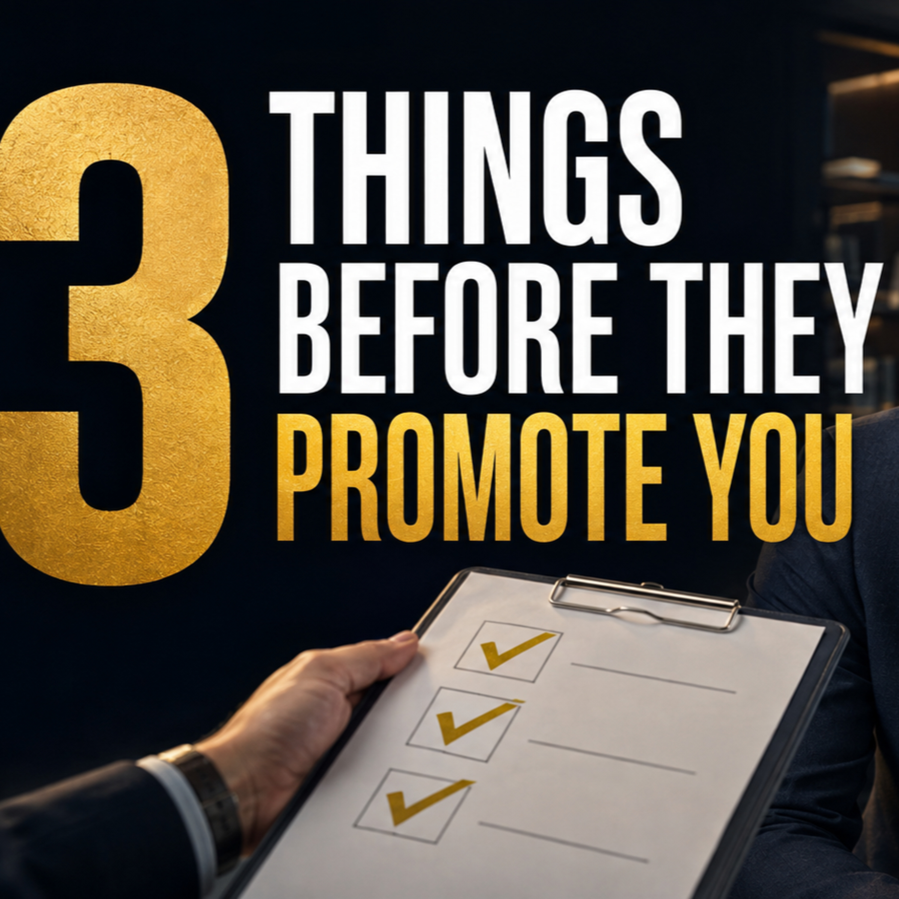 S13e12 - Top 3 Traits Leaders Look For Before Promoting You episode artwork