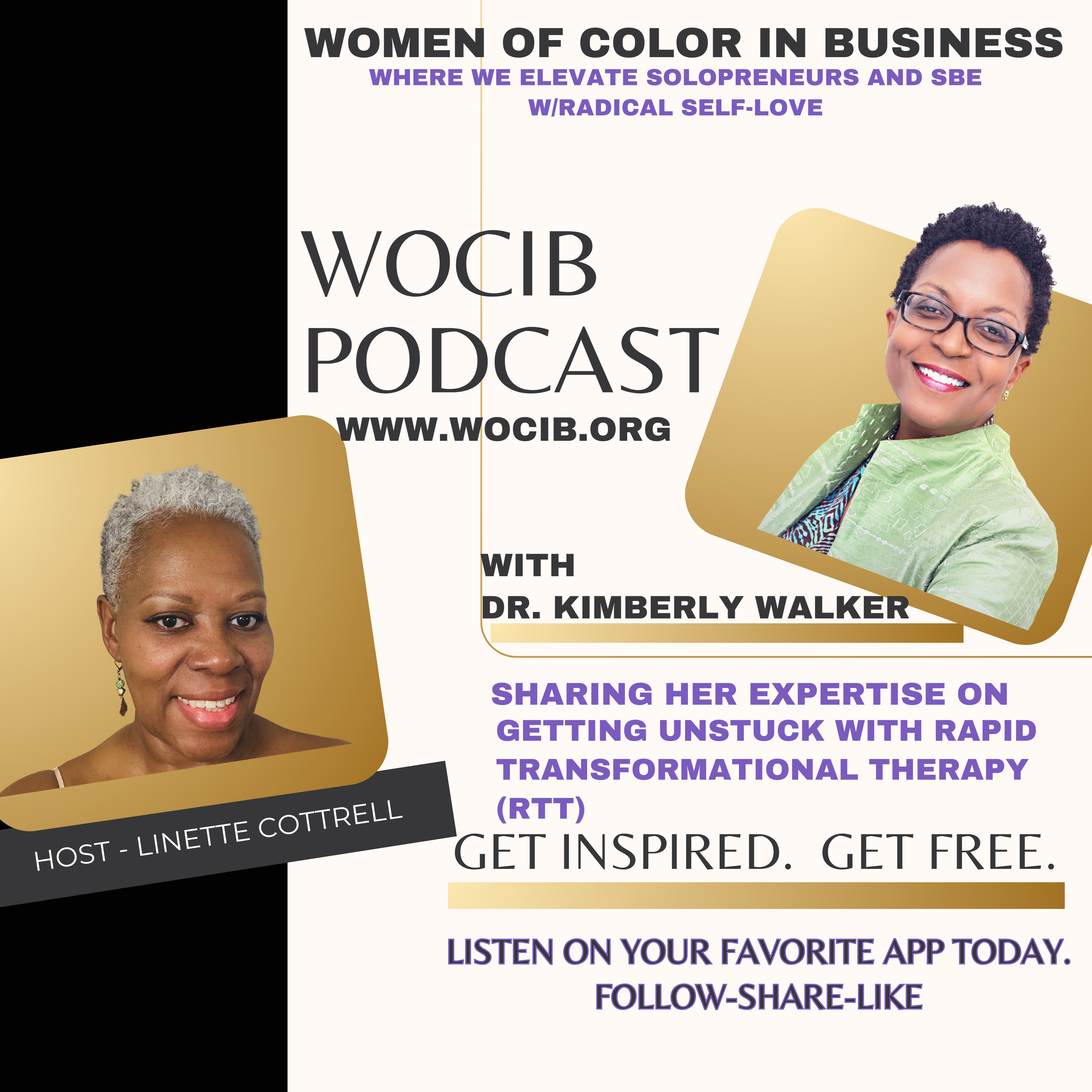 Women of Color in Business (WOCIB) - A Top Podcast for Black Women Entrepreneurs w/Radical Self-Love