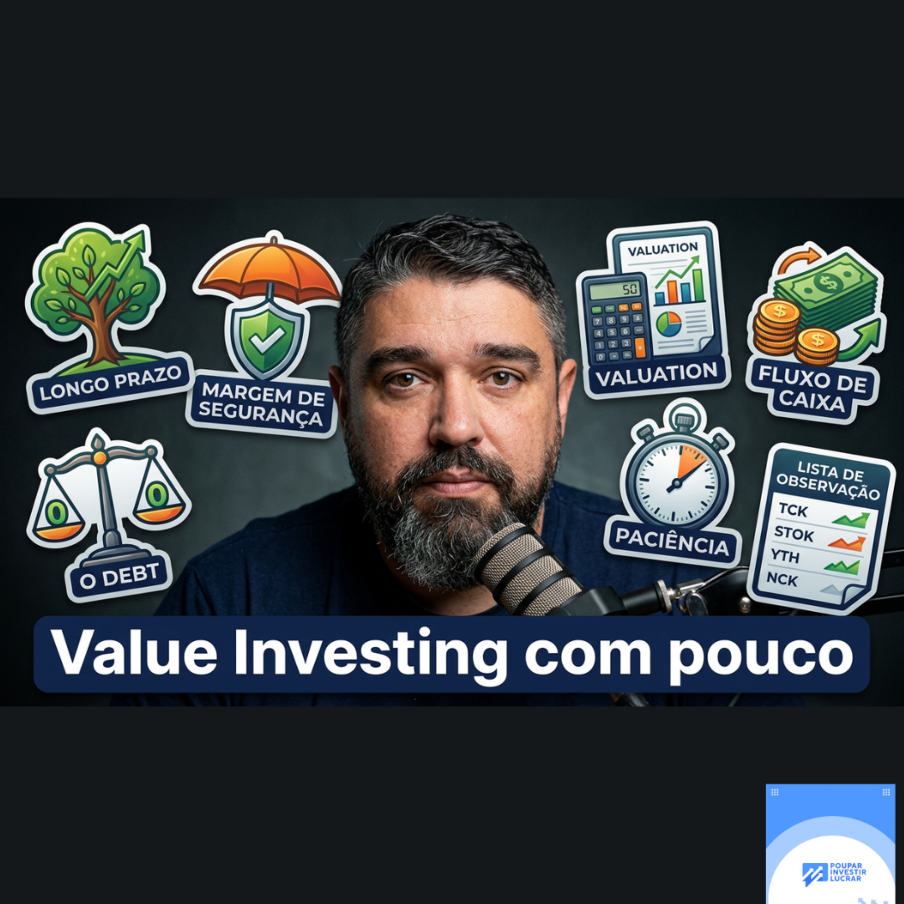 Como começar hoje a aplicar o value investing com pouco dinheiro episode artwork