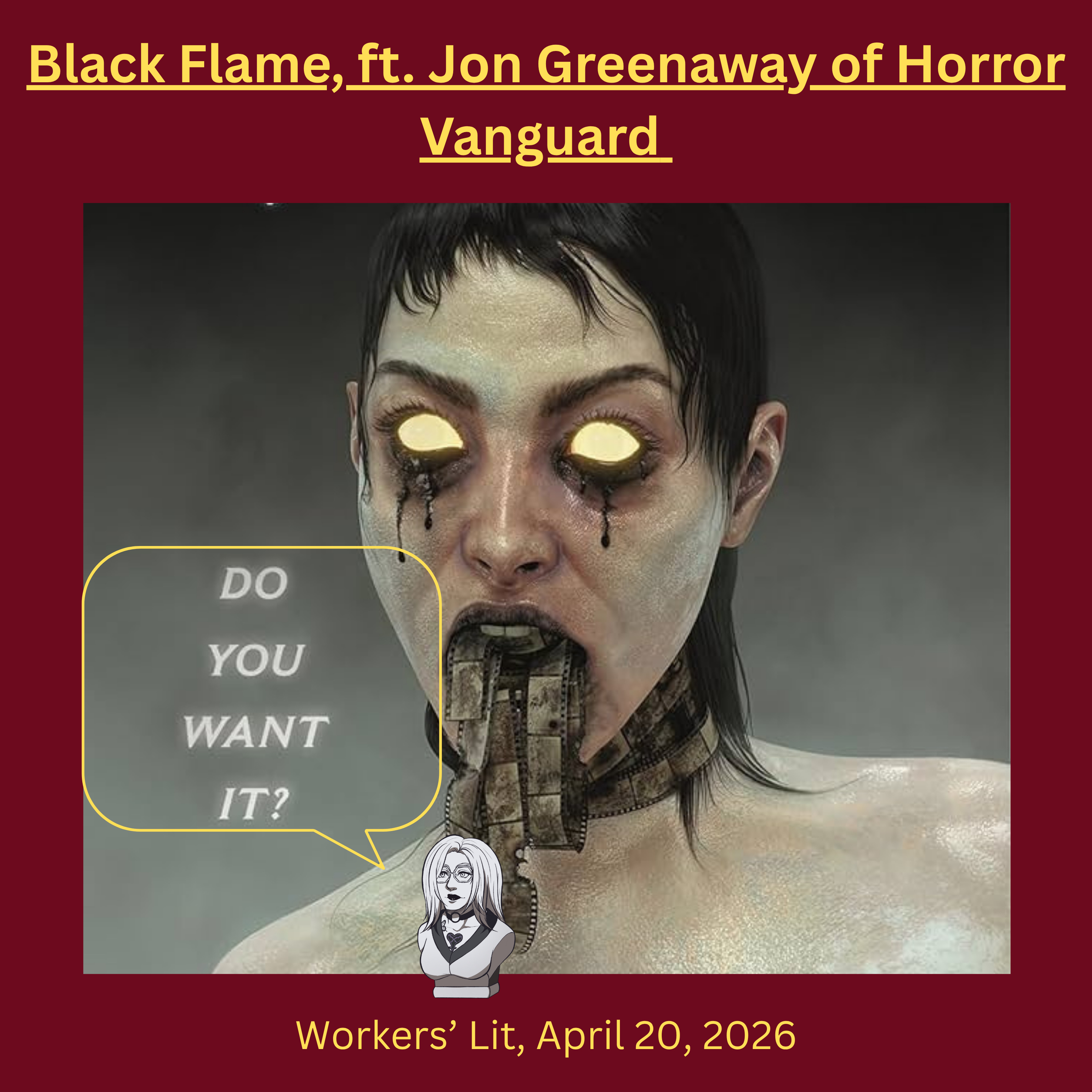 Black Flame, ft. Jon Greenaway of Horror Vanguard