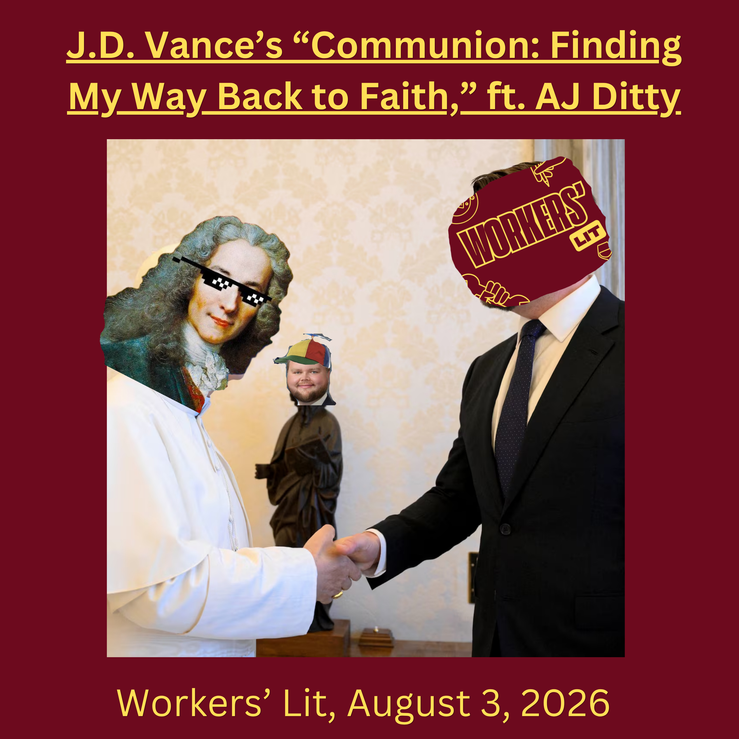 "Communion: Finding My Way Back To Faith," or, Just Dance Vance 2, ft. AJ Ditty episode artwork