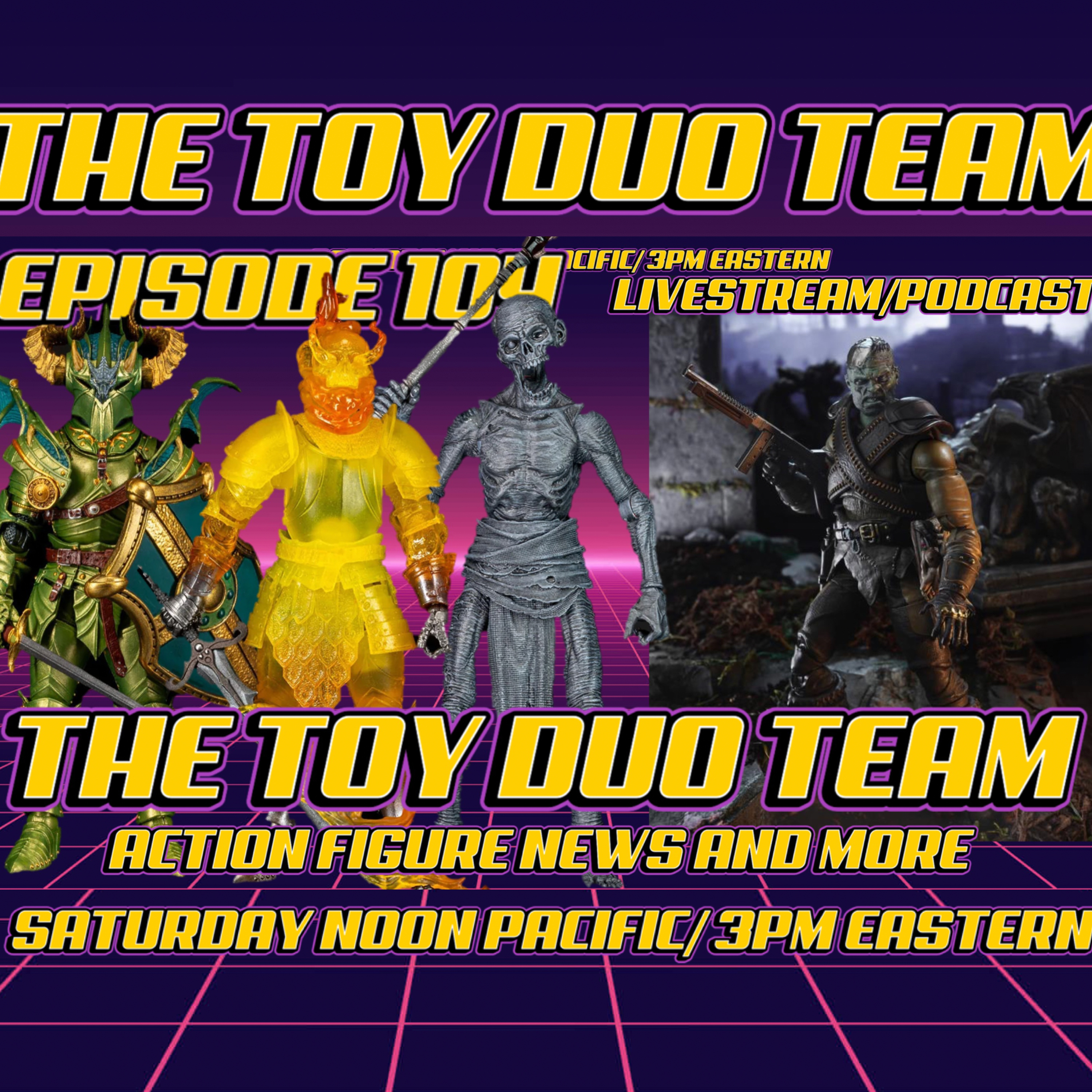 Fire Breathing Dragon! The Toy Duo Team E104 Mythic Legions Daredevil: Action figure reveals & more! episode artwork