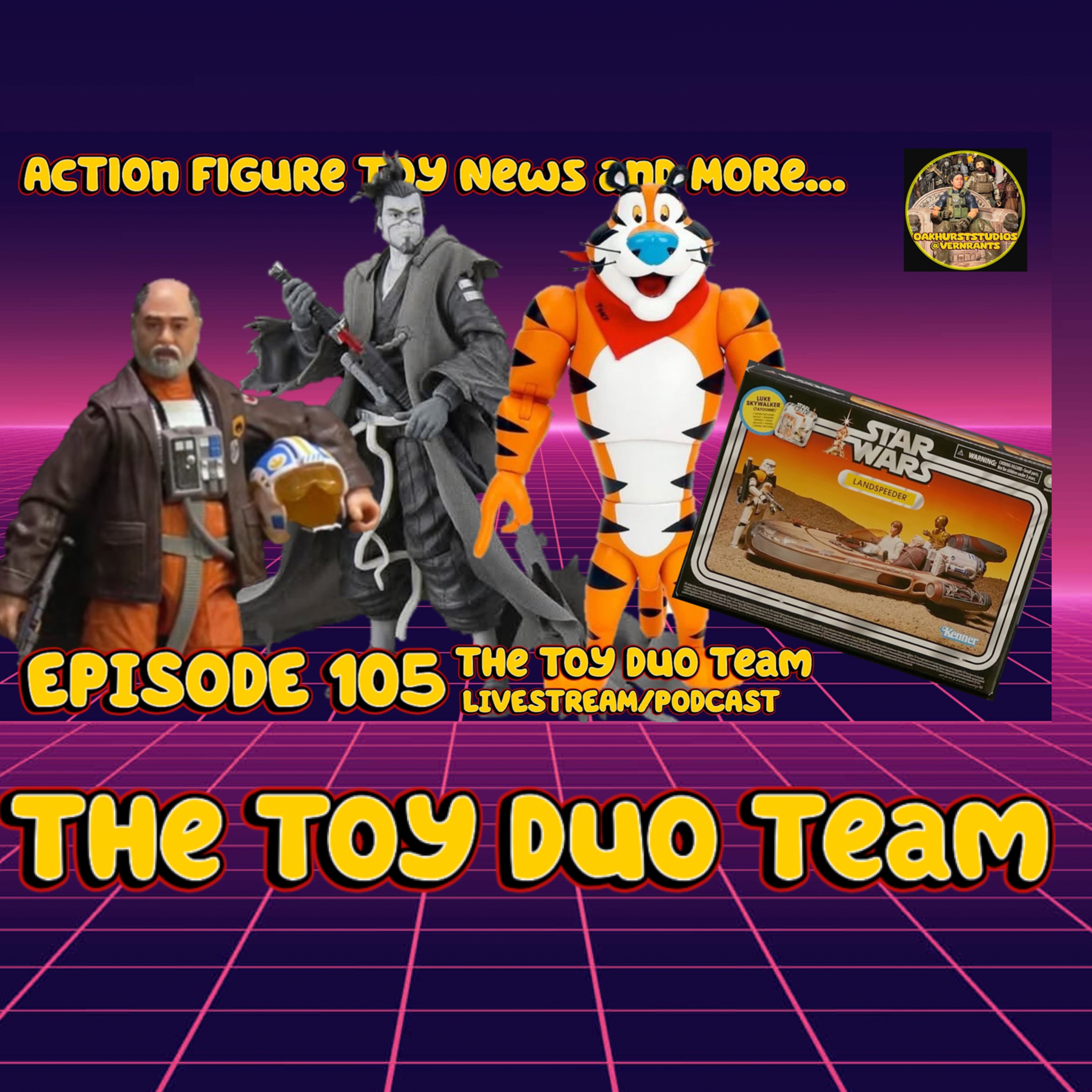 Wonder Con Weekend! Toy Duo Team E105: Action figure News TV Movies and more! episode artwork