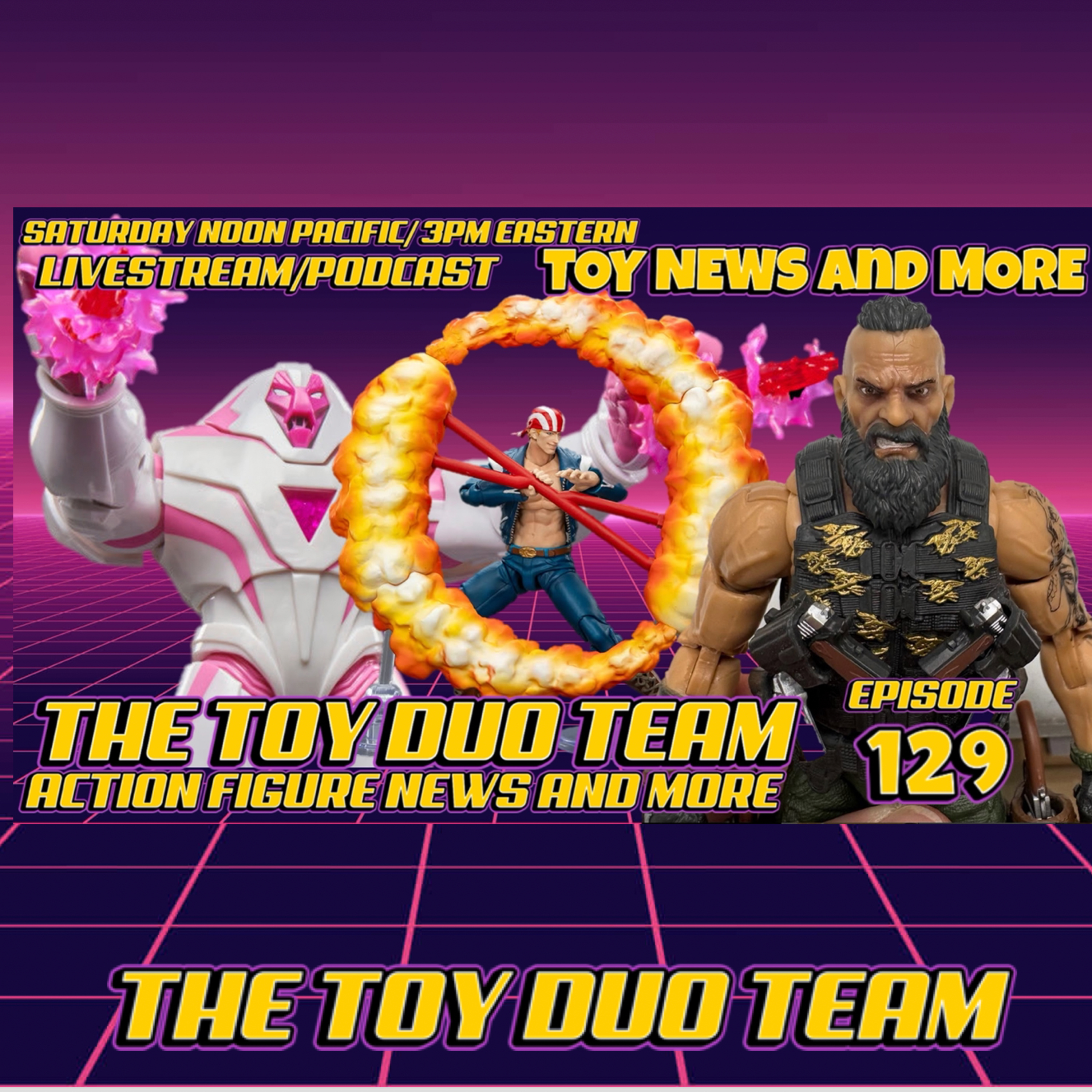 Whats an Exclusive? The Toy Duo Team E:129 Action Figure Toy TV and Movie news episode artwork