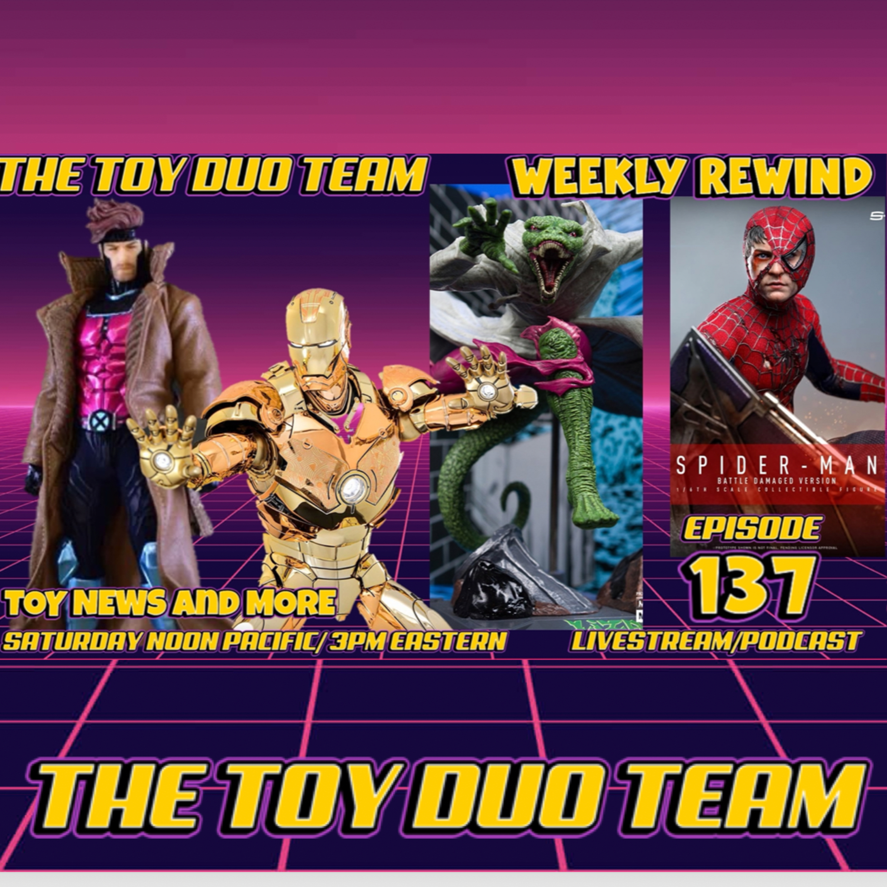 New Year, New Toys! The Toy Duo Team E137: Action Figure Weekly Rewind & News TV Mobies and more! episode artwork