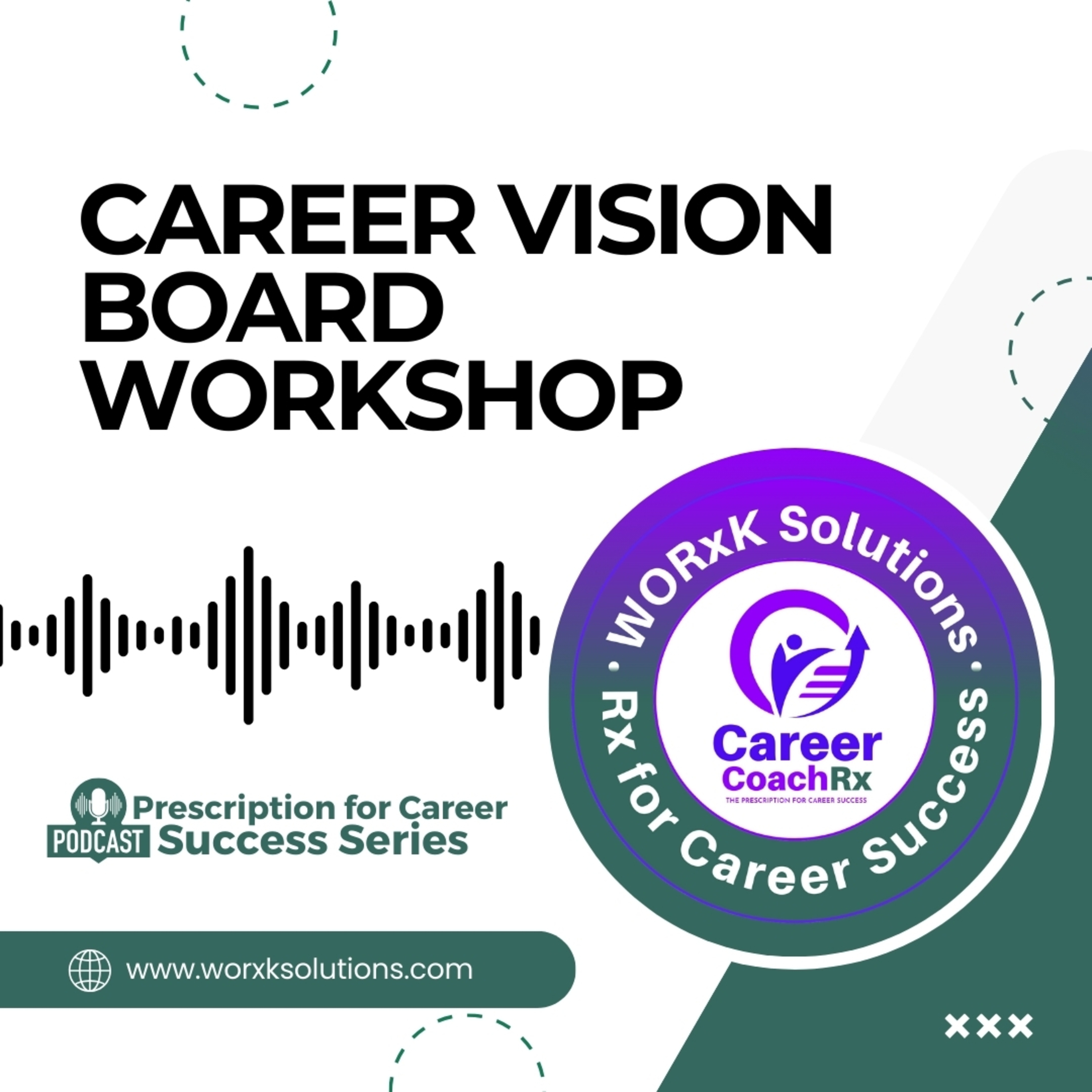 Career Vision Board Workshop | Rx for Career Success | WORxK Solutions, LLC episode artwork
