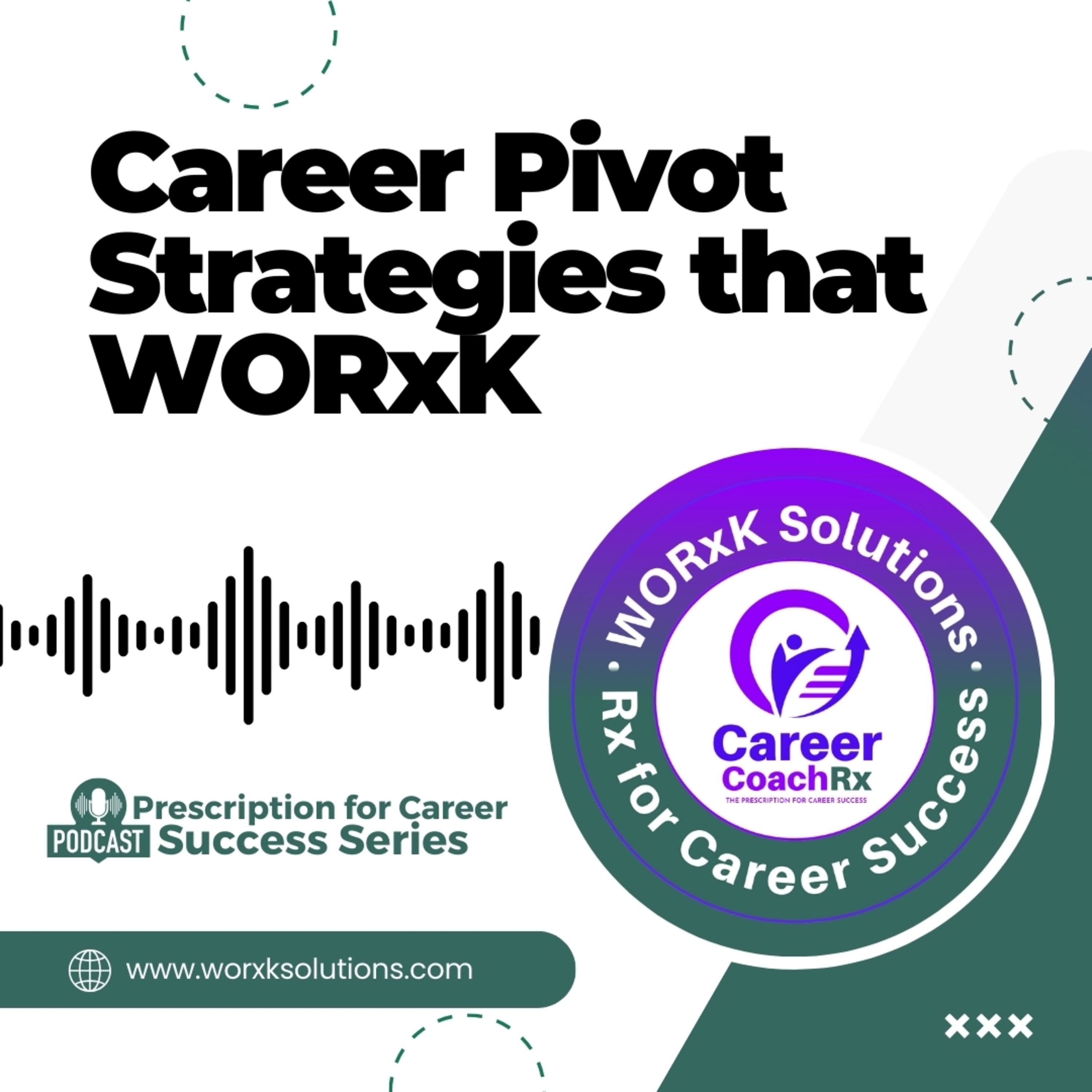 Career Pivot Strategies that Work | Rx for Career Success | WORxK Solutions, LLC episode artwork
