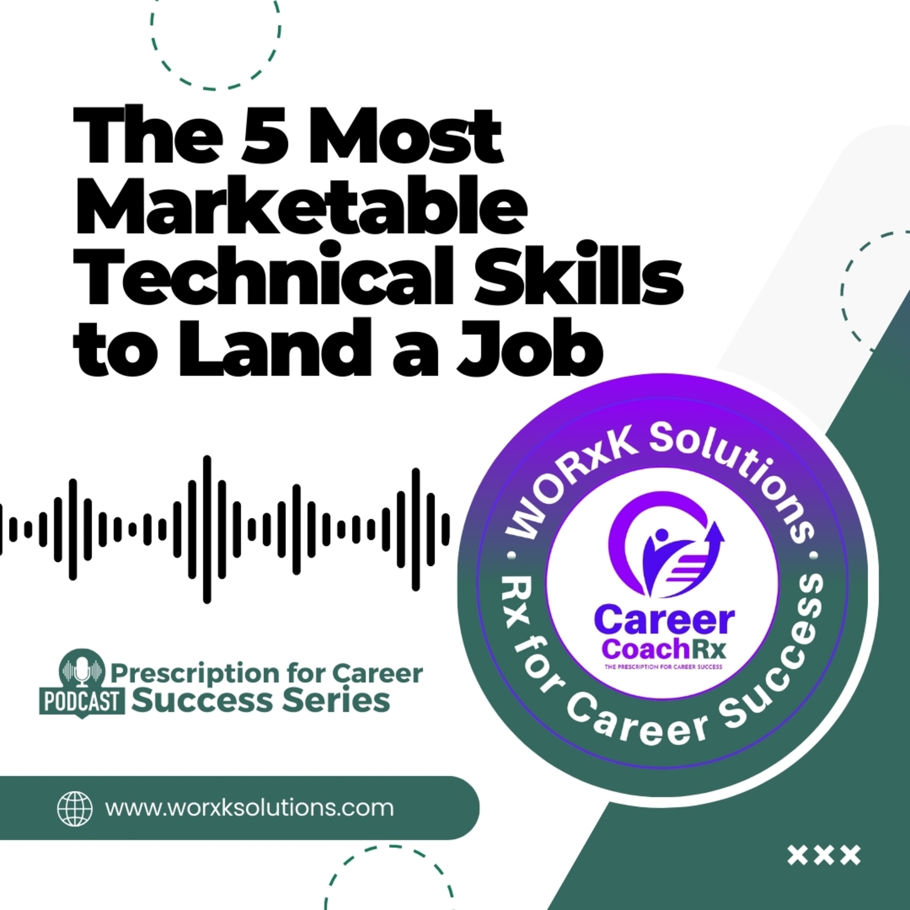 The 5 Most Marketable Technical Skills to Land a Job | Rx for Career Success | WORxK Solutions, LLC episode artwork
