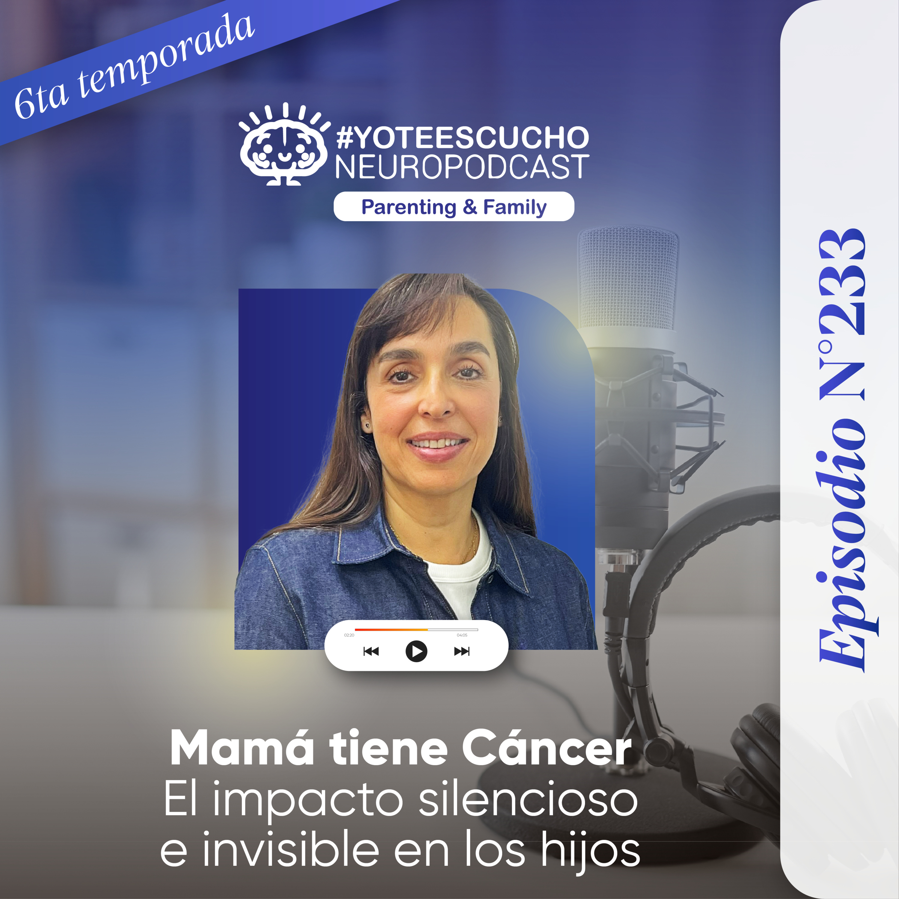 𝗖𝗮́𝗻𝗰𝗲𝗿 𝗱𝗲 𝗺𝗮𝗺𝗮́ 𝘆 𝗲𝗹 𝘀𝗶𝗹𝗲𝗻𝗰𝗶𝗼 𝗾𝘂𝗲 𝗰𝗼𝗻𝘃𝗶𝘃𝗲 𝗰𝗼𝗻 𝘁𝘂𝘀 𝗵𝗶𝗷𝗼𝘀 | 𝗘𝗽𝗶𝘀𝗼𝗱𝗶𝗼 𝟮𝟯𝟯 - 𝗬𝗼𝗧𝗲𝗘𝘀𝗰𝘂𝗰𝗵𝗼🎧 episode artwork