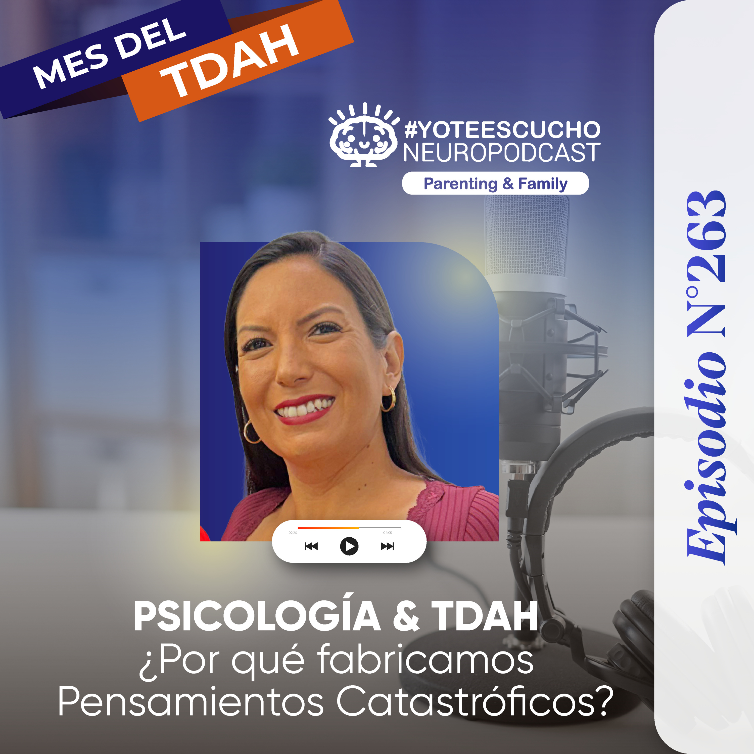  ¿𝗣𝗼𝗿 𝗾𝘂𝗲́ 𝘁𝘂 𝗰𝗲𝗿𝗲𝗯𝗿𝗼 𝗧𝗗𝗔𝗛 𝘁𝗲 𝗯𝗹𝗼𝗾𝘂𝗲𝗮 𝗰𝗼𝗻 𝗽𝗲𝗻𝘀𝗮𝗺𝗶𝗲𝗻𝘁𝗼𝘀 𝗰𝗮𝘁𝗮𝘀𝘁𝗿𝗼́𝗳𝗶𝗰𝗼𝘀? | 𝗘𝗽𝗶𝘀𝗼𝗱𝗶𝗼 𝟮𝟲𝟯 - 𝗬𝗼𝗧𝗲𝗘𝘀𝗰𝘂𝗰𝗵𝗼🎧 episode artwork