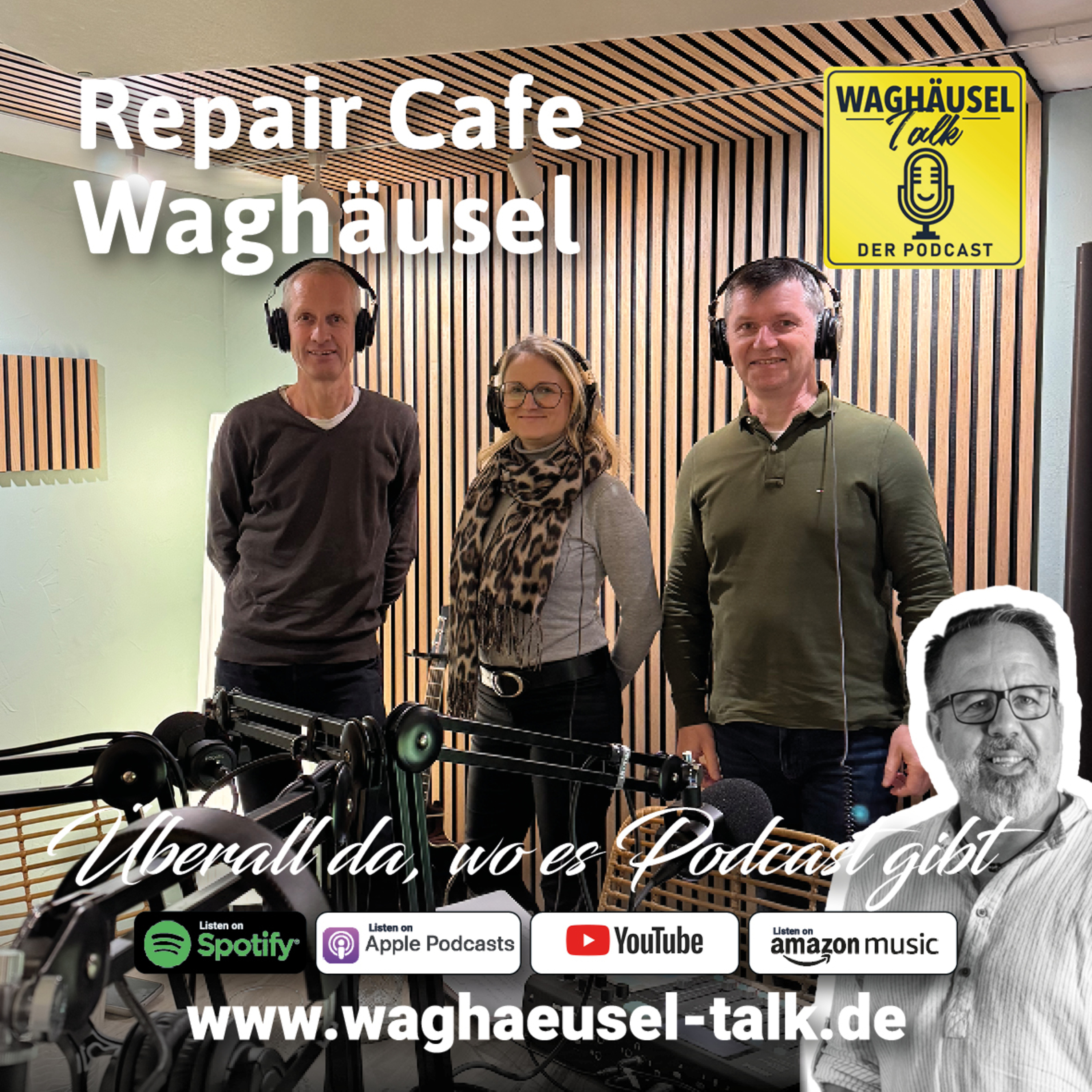 #96 Repair-Cafe Waghäusel mit Matthias und Gerald. Weg mit der Wegwerfgesellschaft. episode artwork