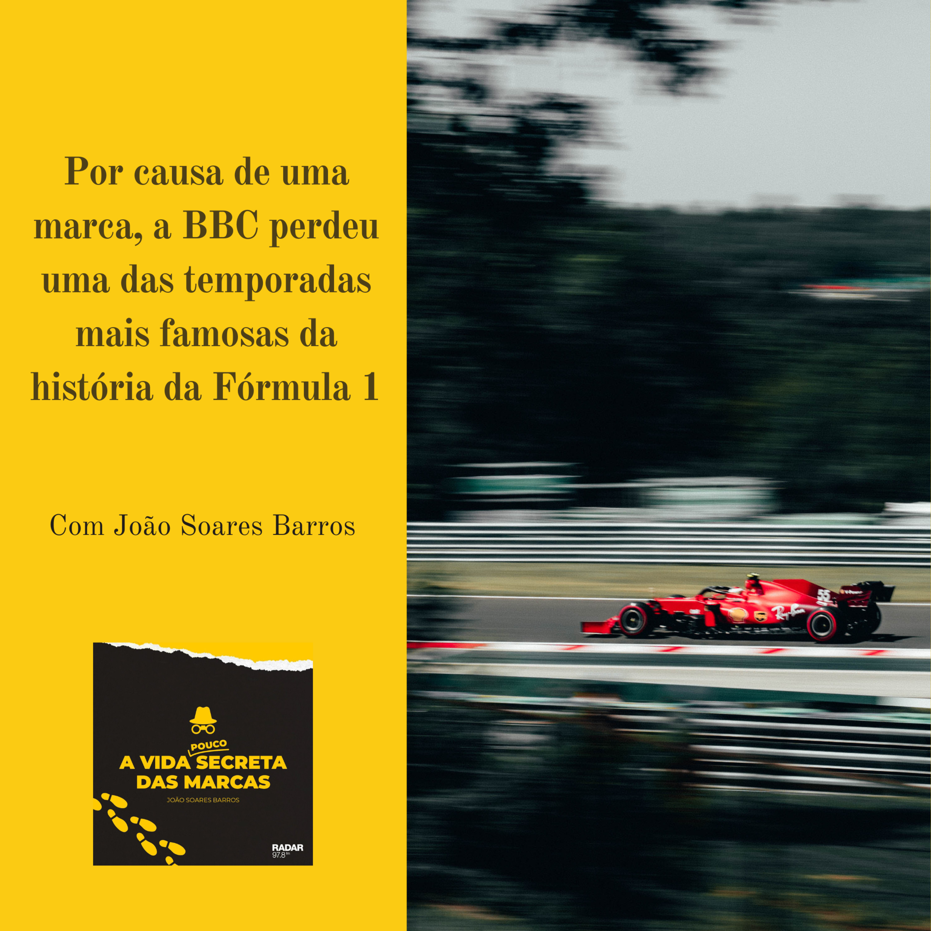 133 - Fórmula 1, BBC e preservativos episode artwork