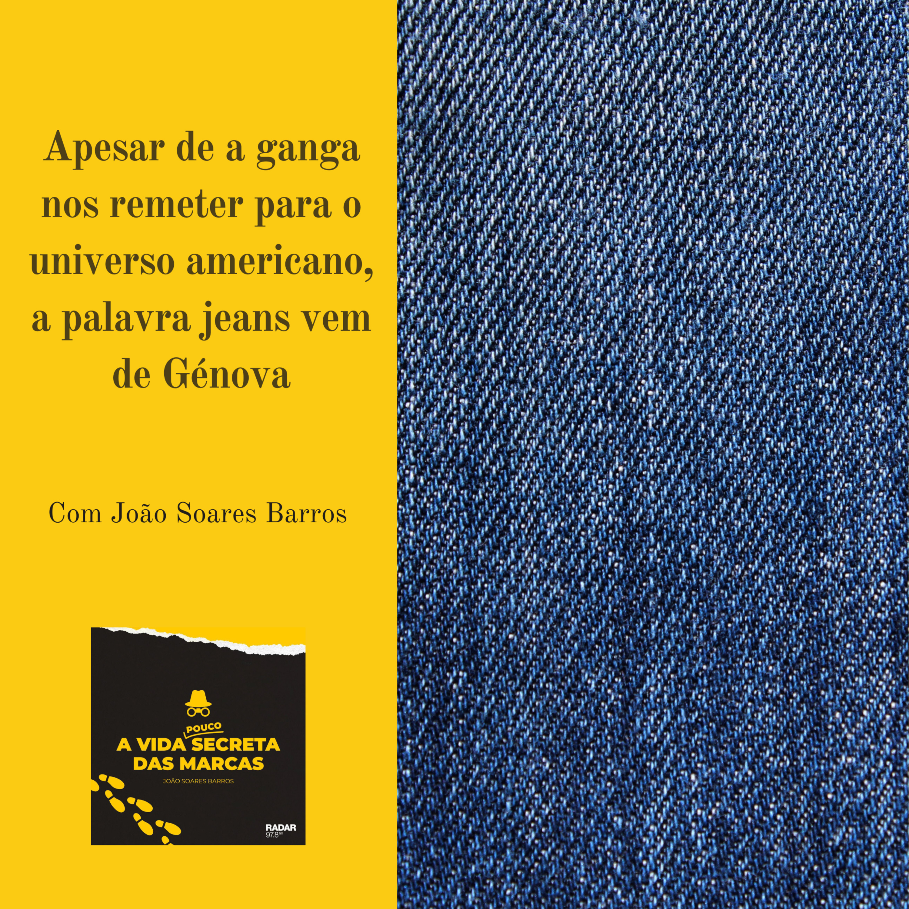 134 - Os jeans de Génova episode artwork