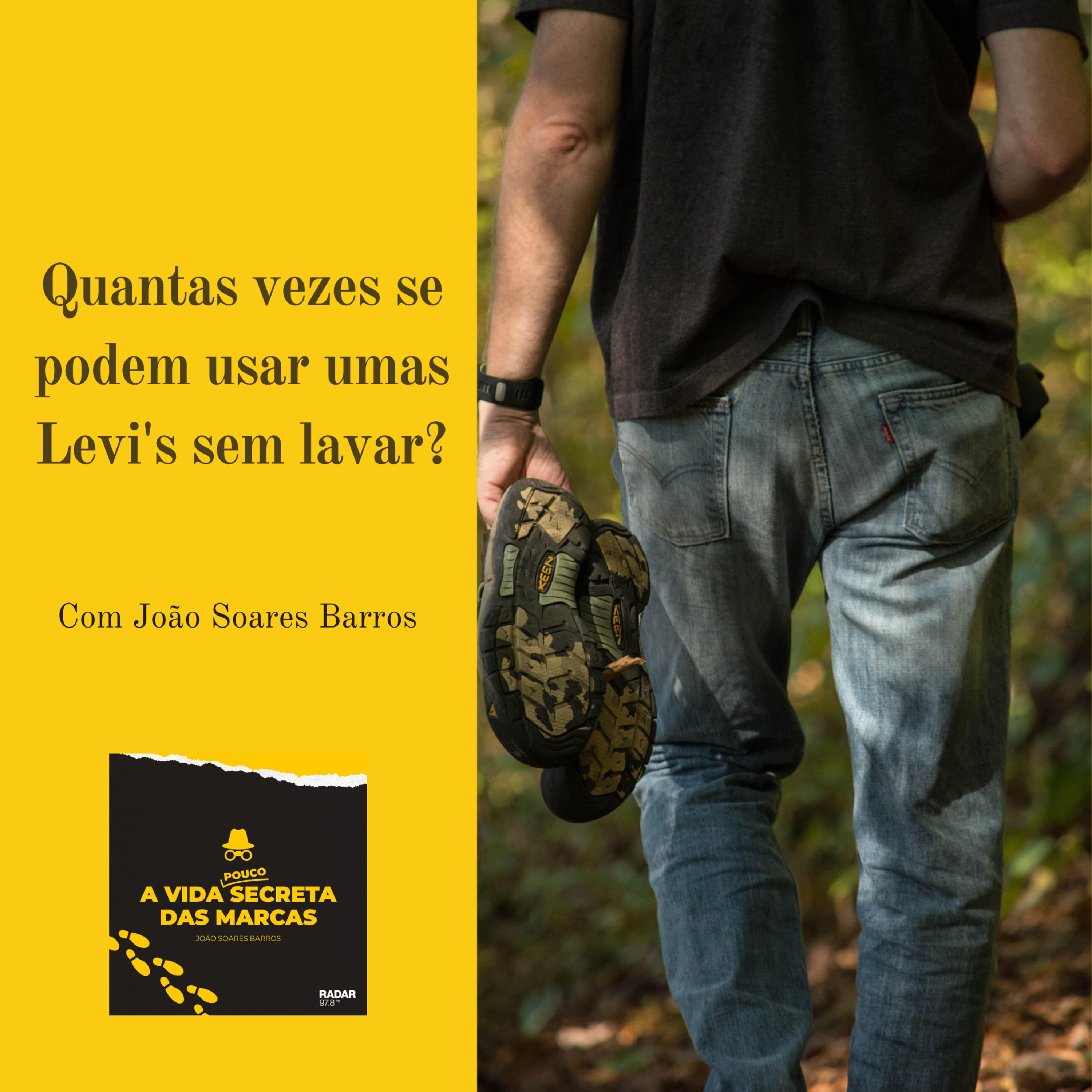 146 - Quantas vezes se podem usar umas Levi's sem lavar? episode artwork