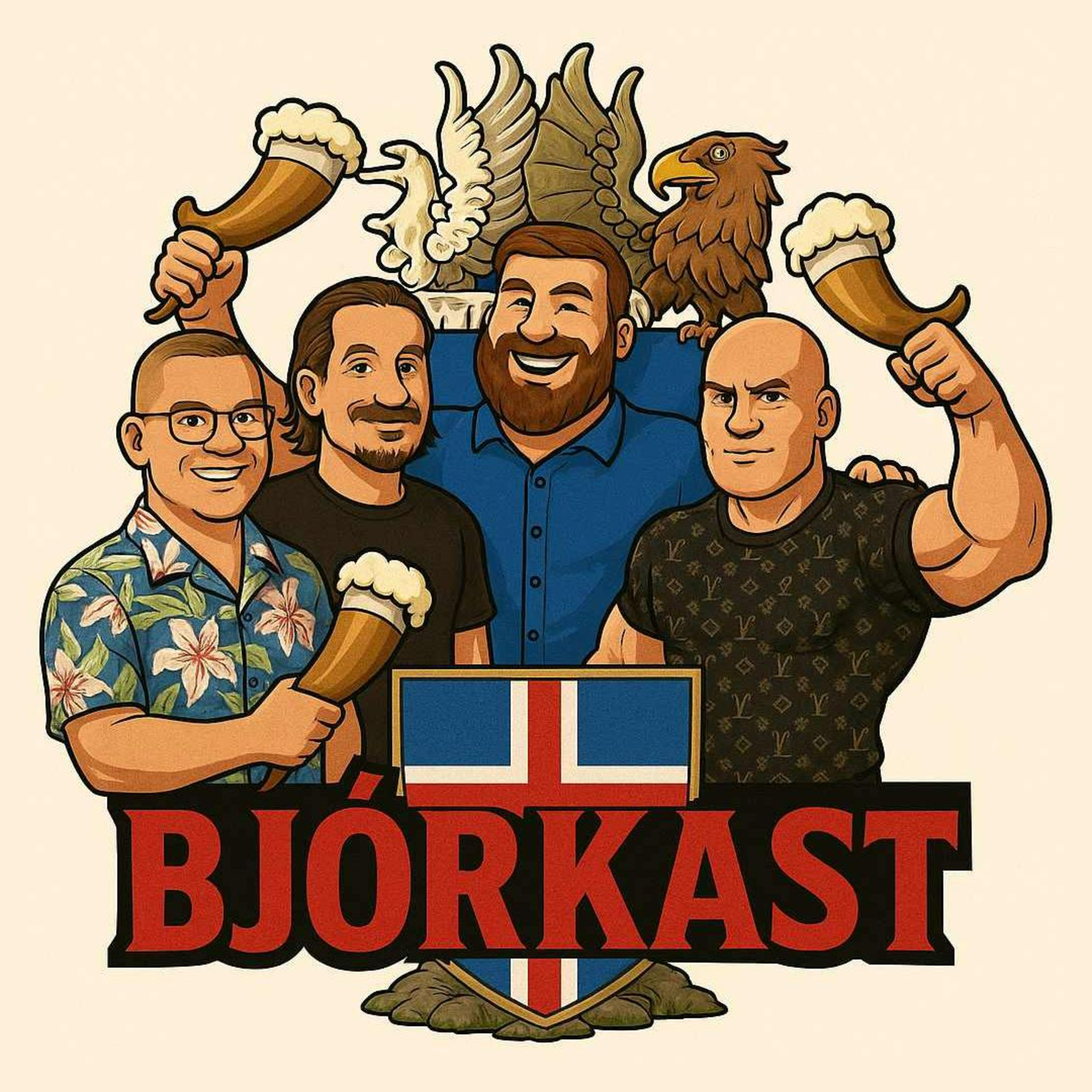 Bjórkast #1 - Bassi Maraj episode artwork