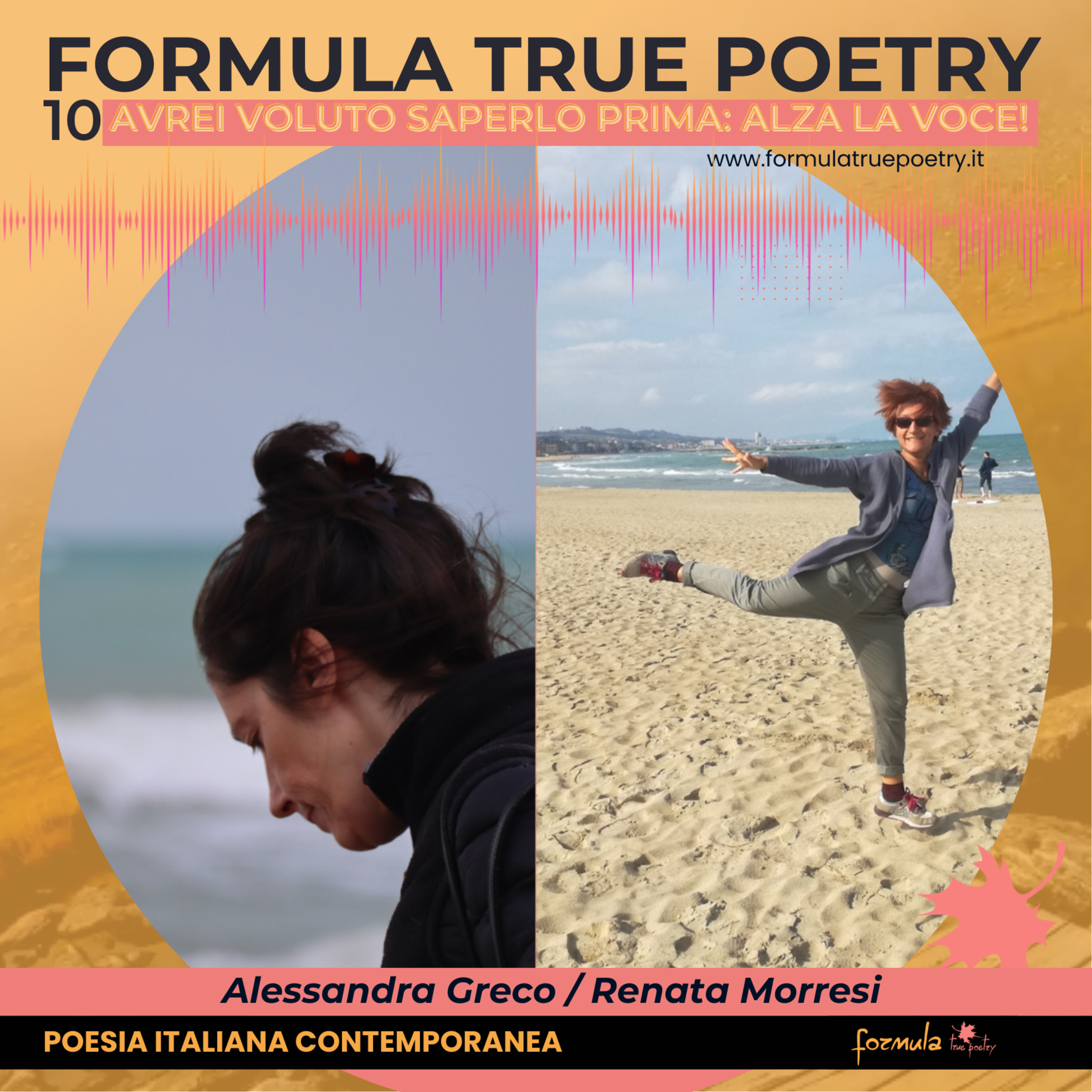 Avrei voluto saperlo prima: alza la voce! - Alessandra Greco - Renata Morresi - poesia italiana contemporanea episode artwork