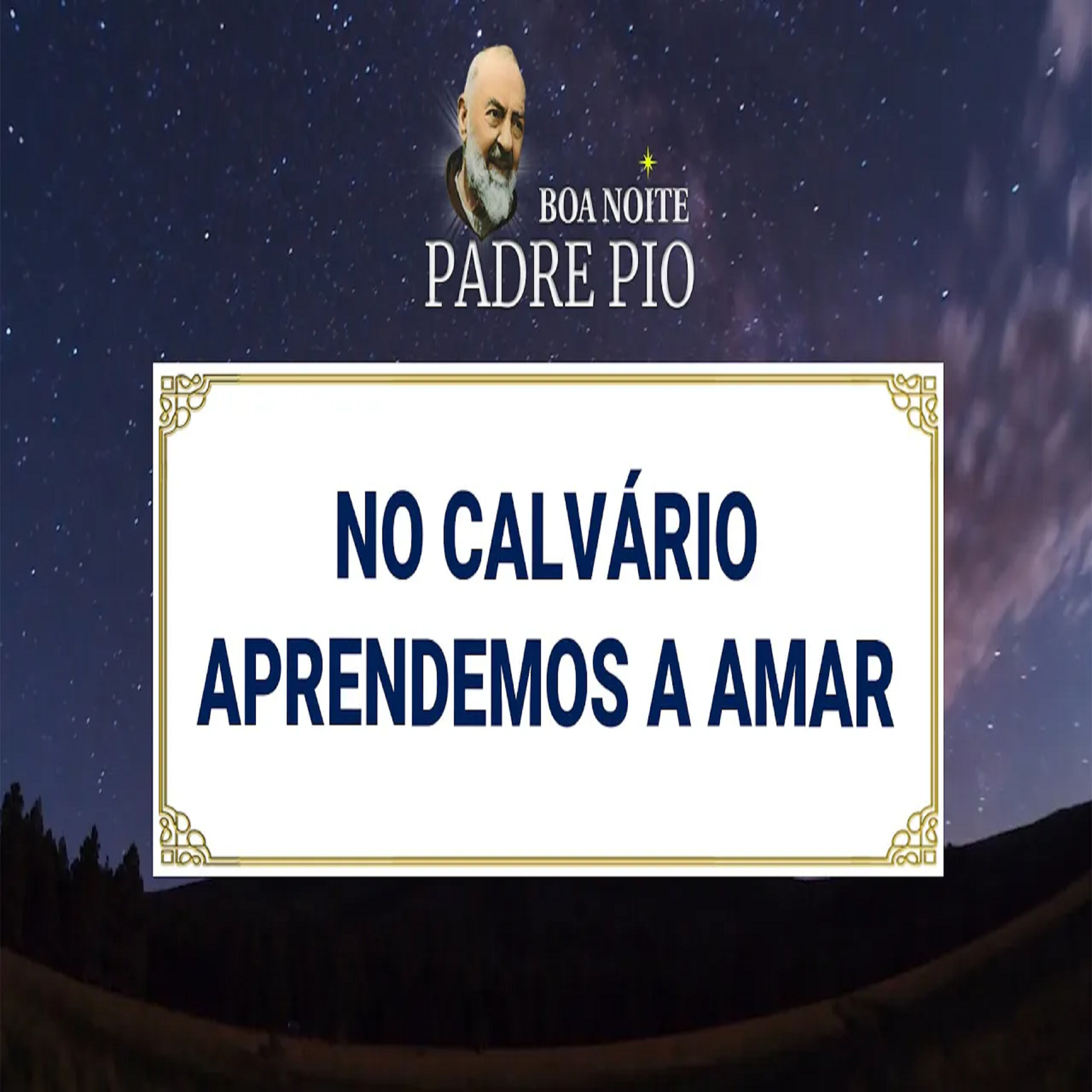 Boa noite Padre Pio | No calvário aprendemos a amar  episode artwork