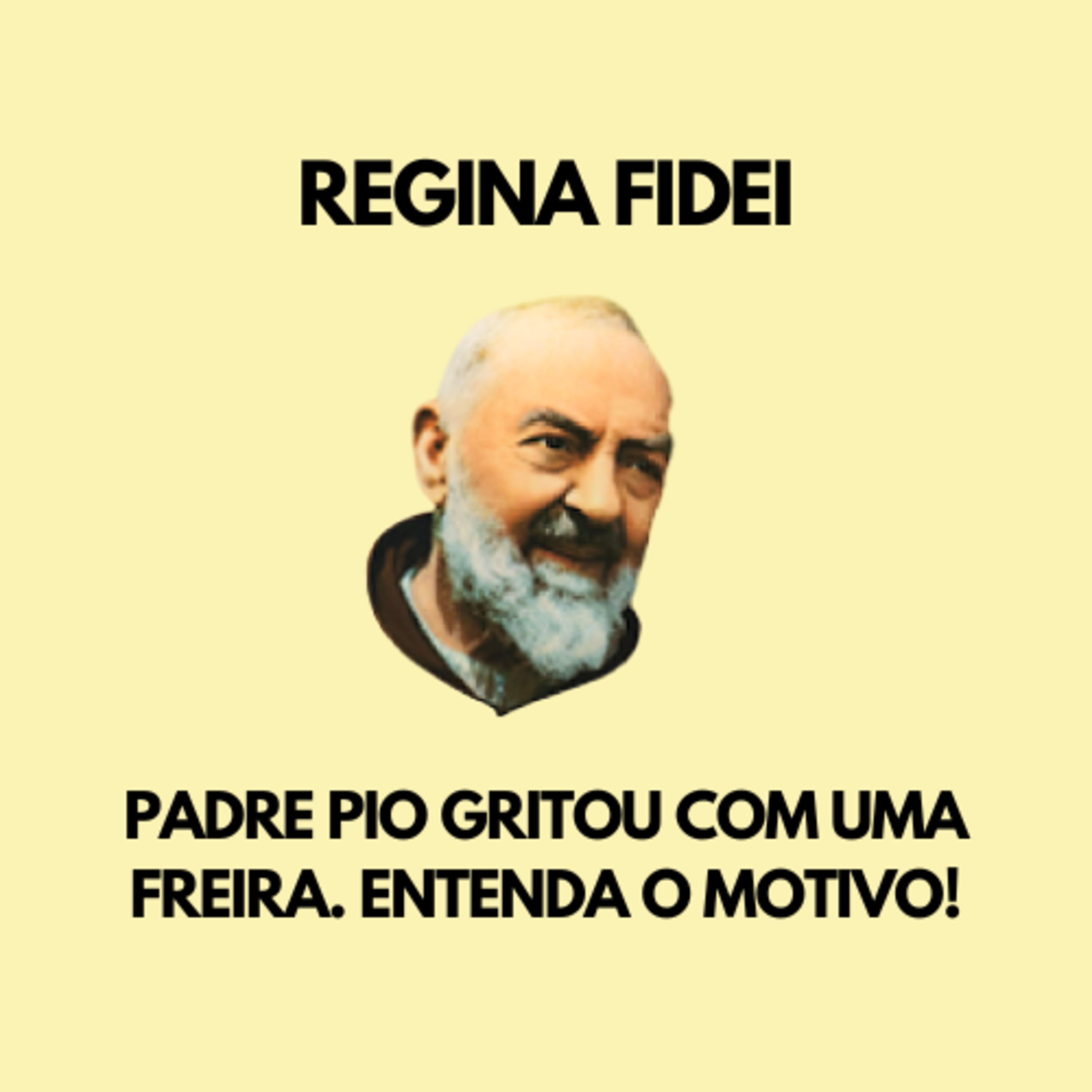 Padre Pio GRITOU com uma Freira. Entenda o motivo! episode artwork