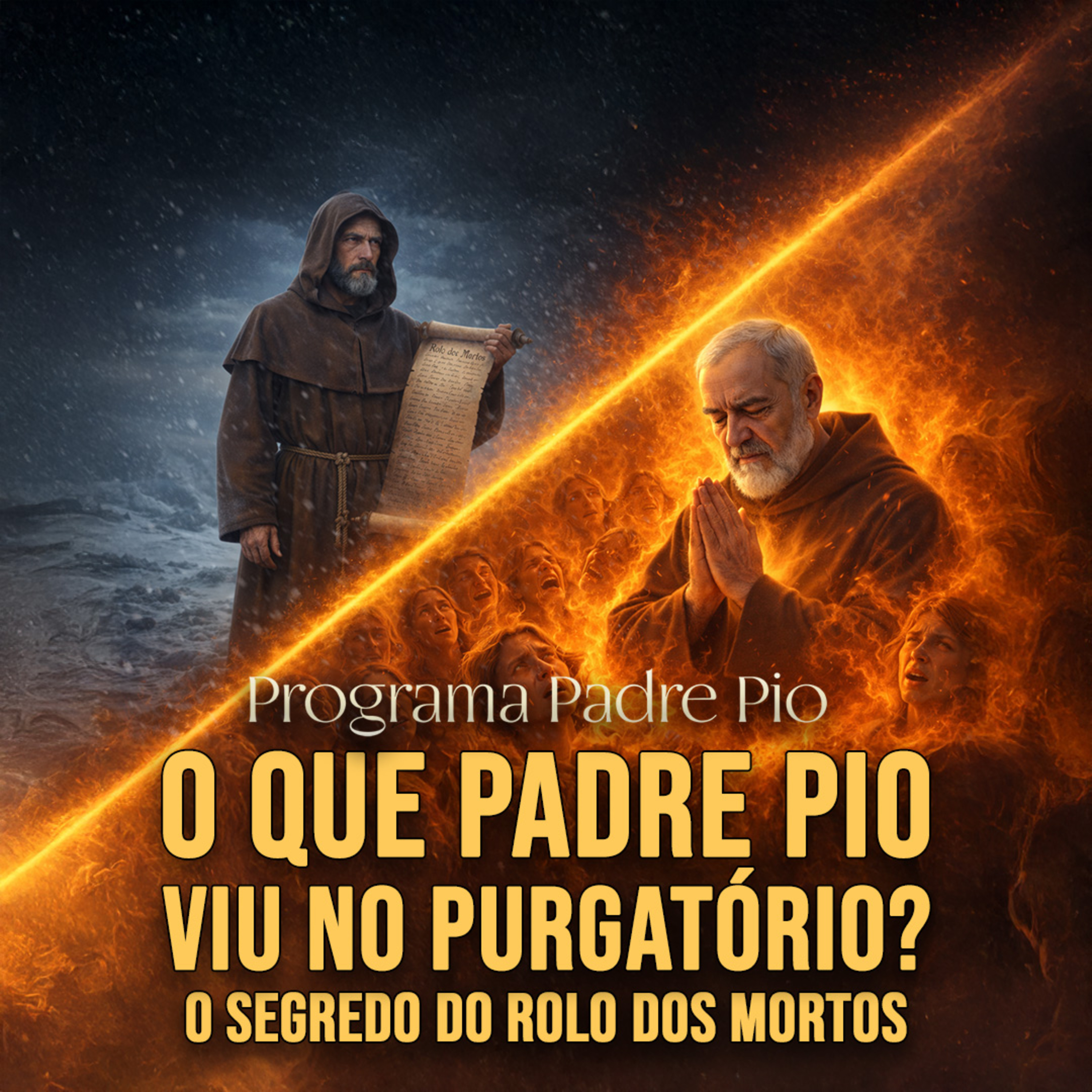 O que o Padre Pio Viu no Purgatório que Ninguém te Conta episode artwork