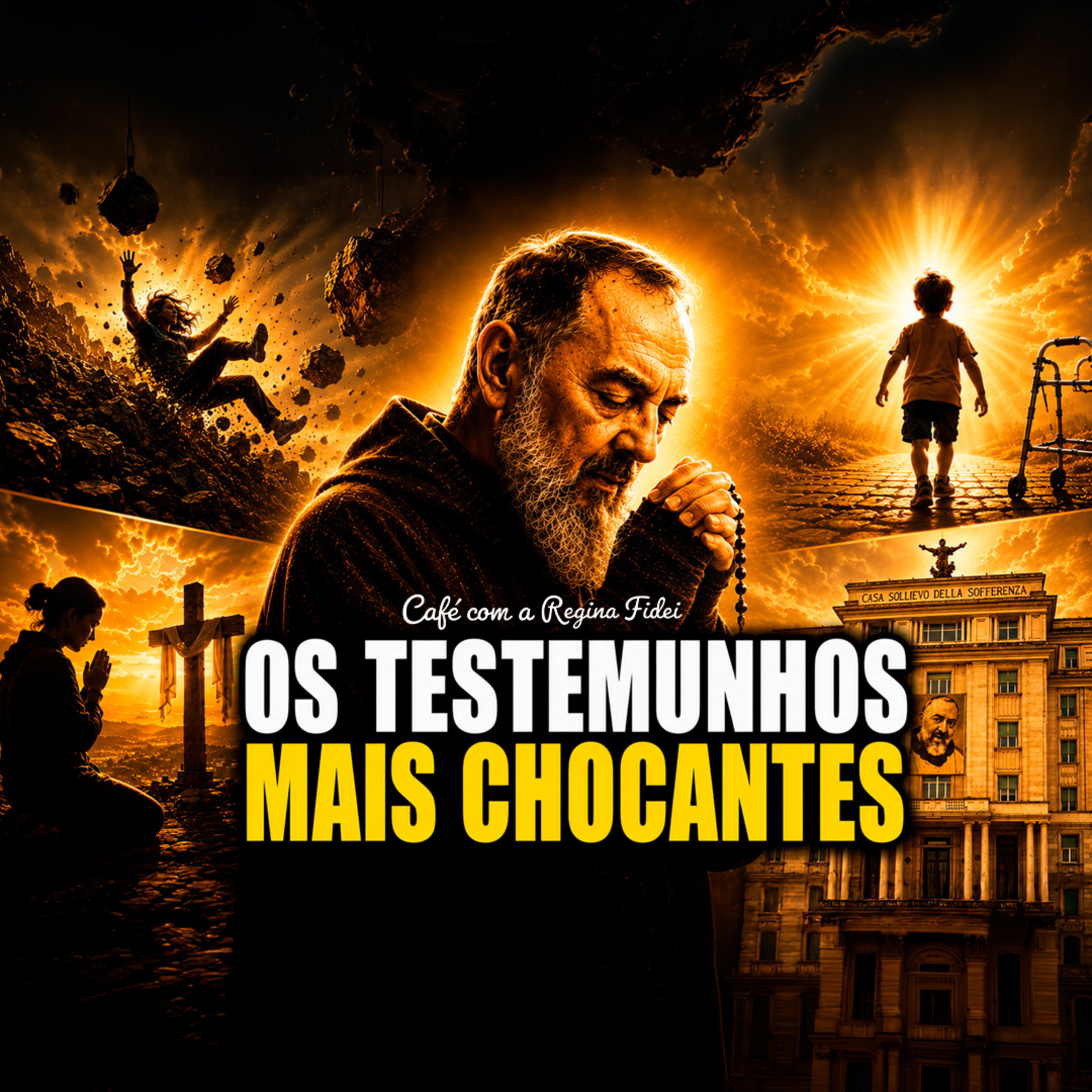 “Os médicos disseram que ele não ia andar...” O Milagre de Padre Pio! episode artwork