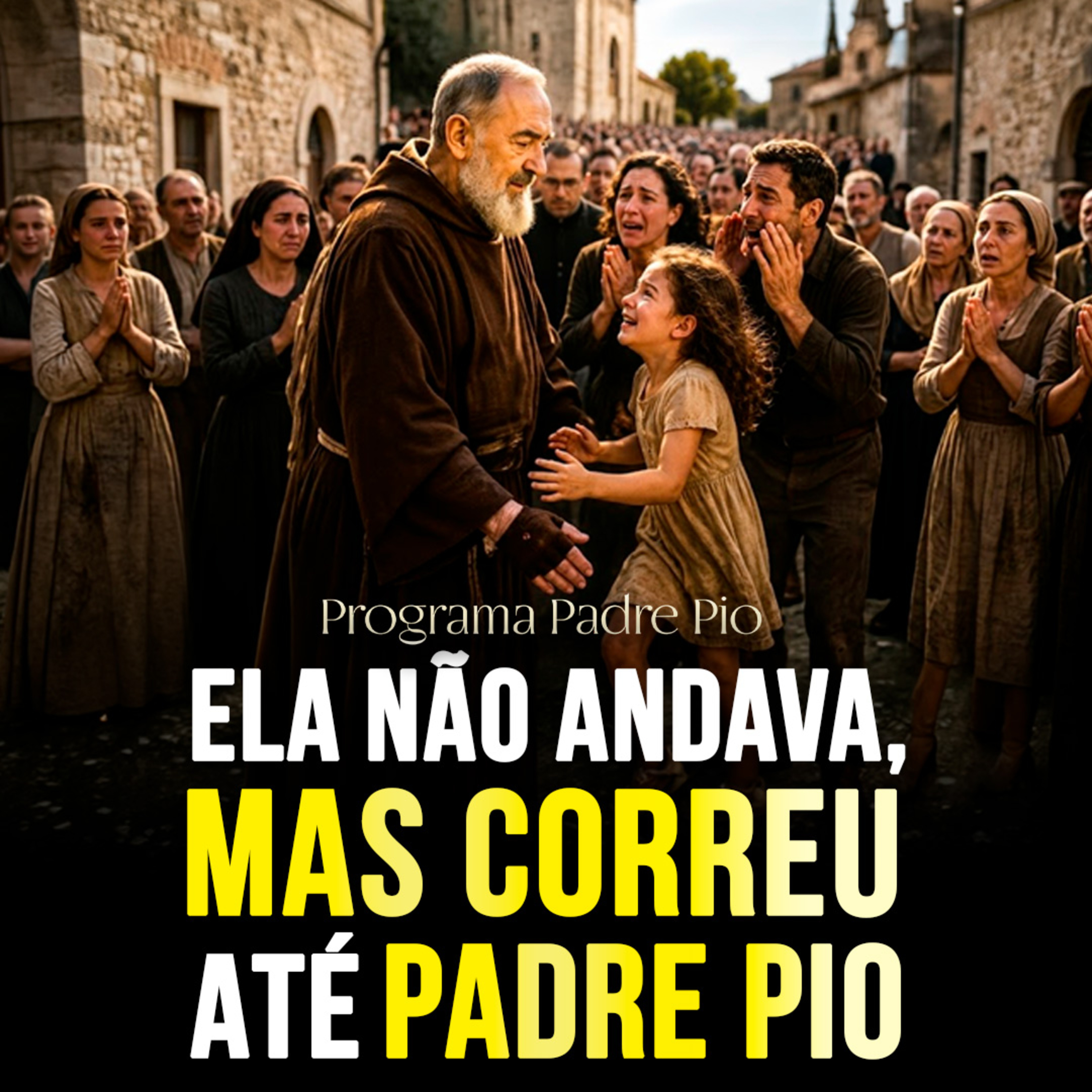 ELA NÃO ANDAVA. O GRITO DOS PAIS PAROU O PADRE PIO NO MEIO DA MULTIDÃO episode artwork