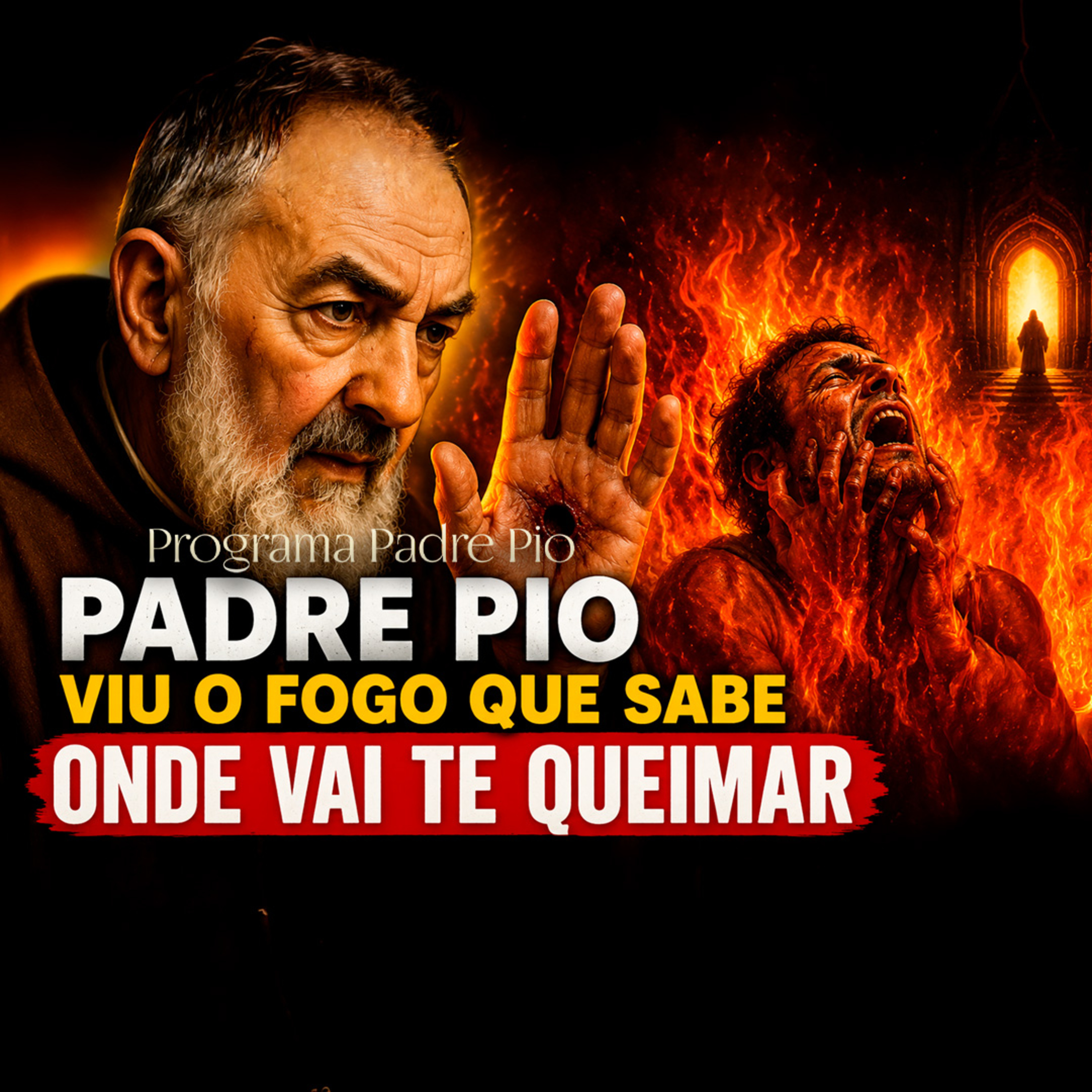 PADRE PIO VIU O FOGO QUE SABE ONDE VAI TE QUEIMAR episode artwork