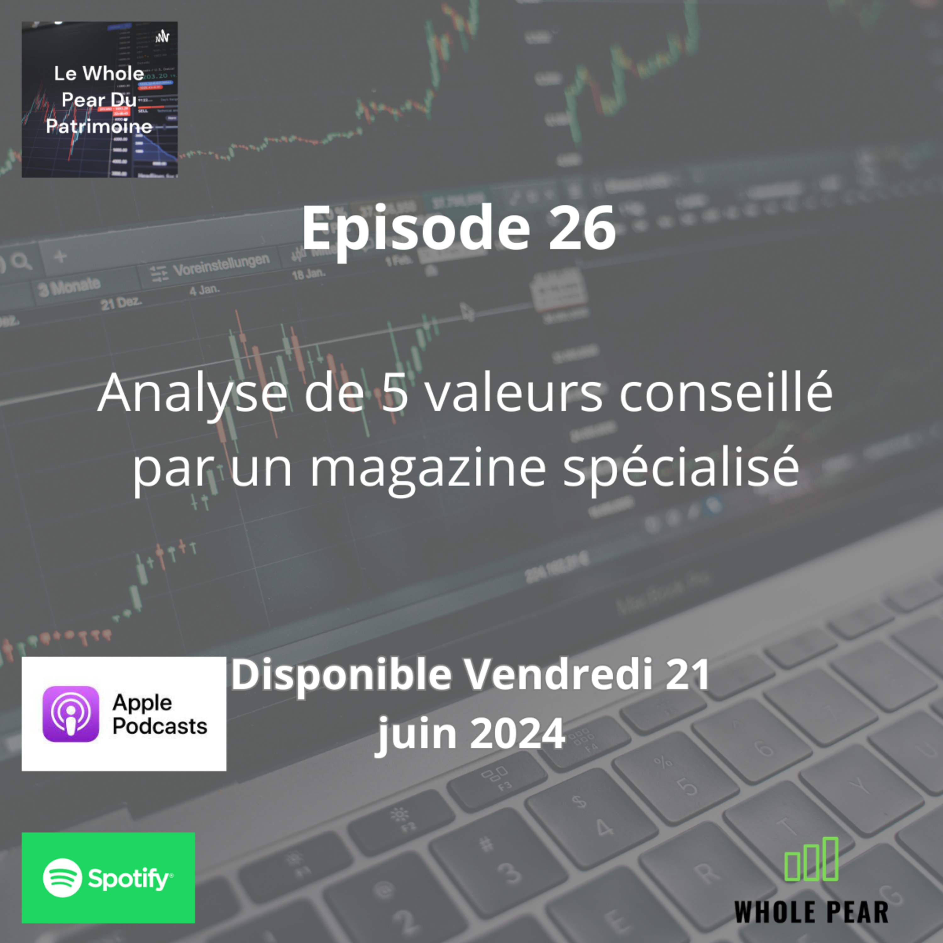 #26 Analyse de 5 valeurs conseillé par un magazine spécialisé episode artwork