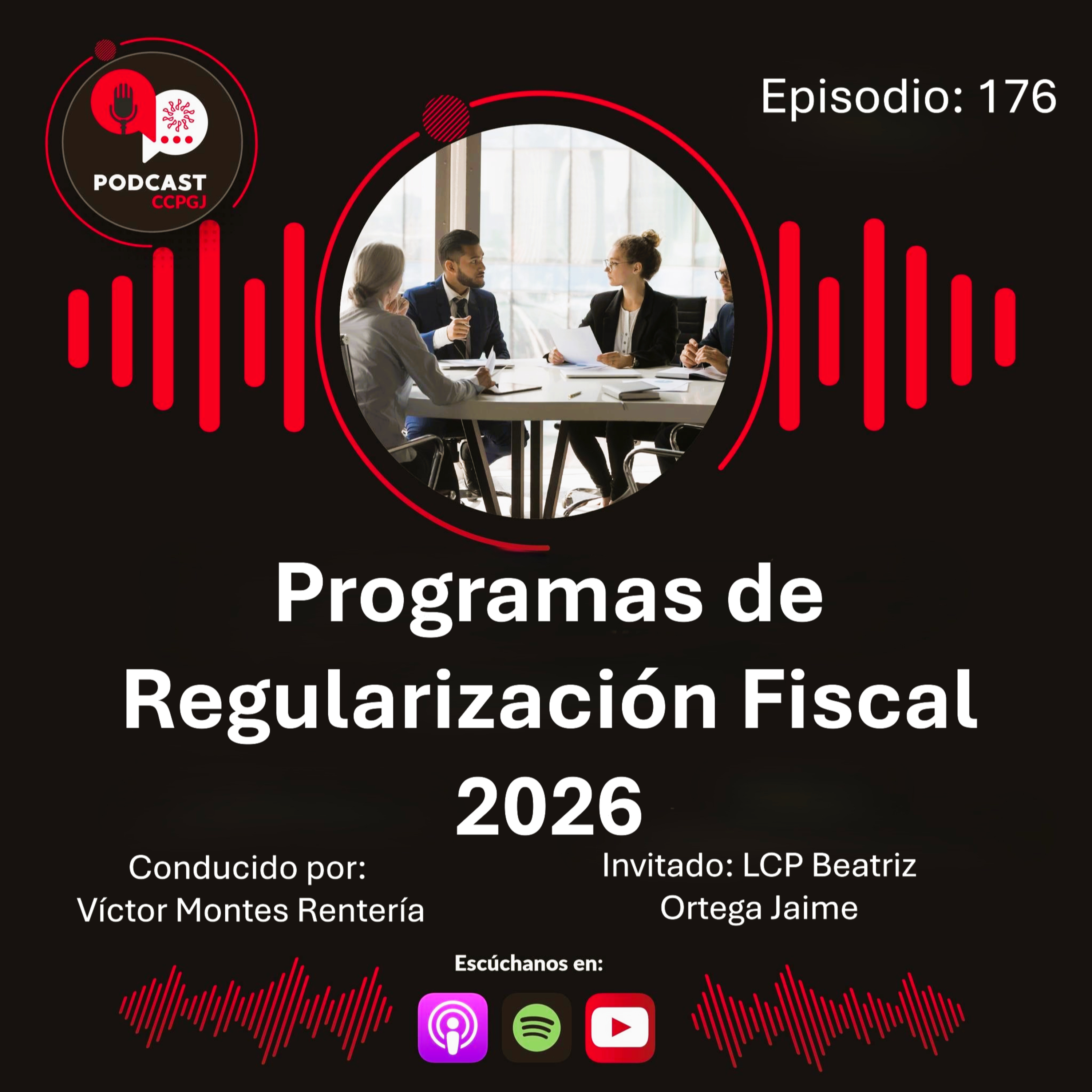 Episodio 176: Programas de Regularización Fiscal 2026 episode artwork