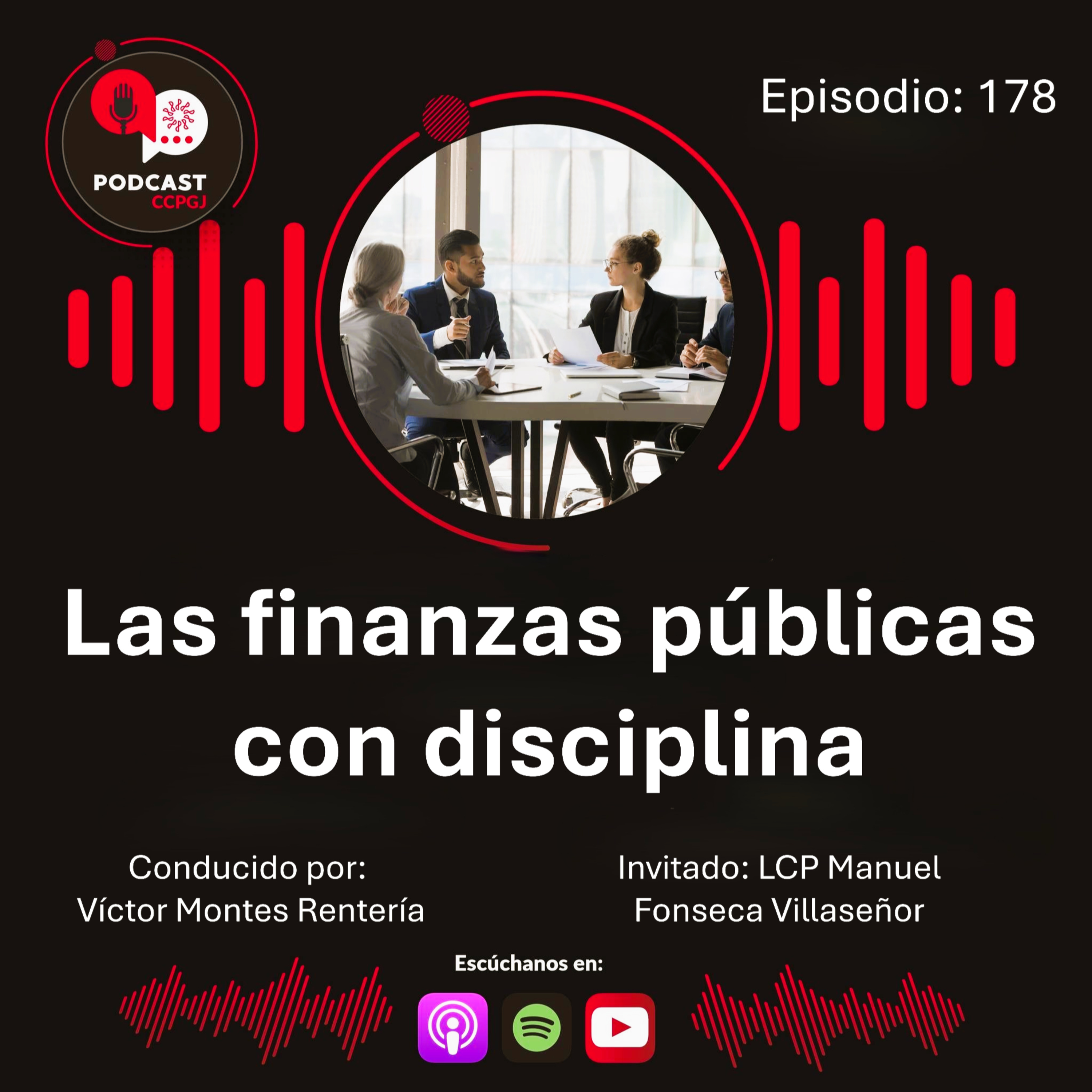Episodio 178: Las finanzas públicas con disciplina episode artwork
