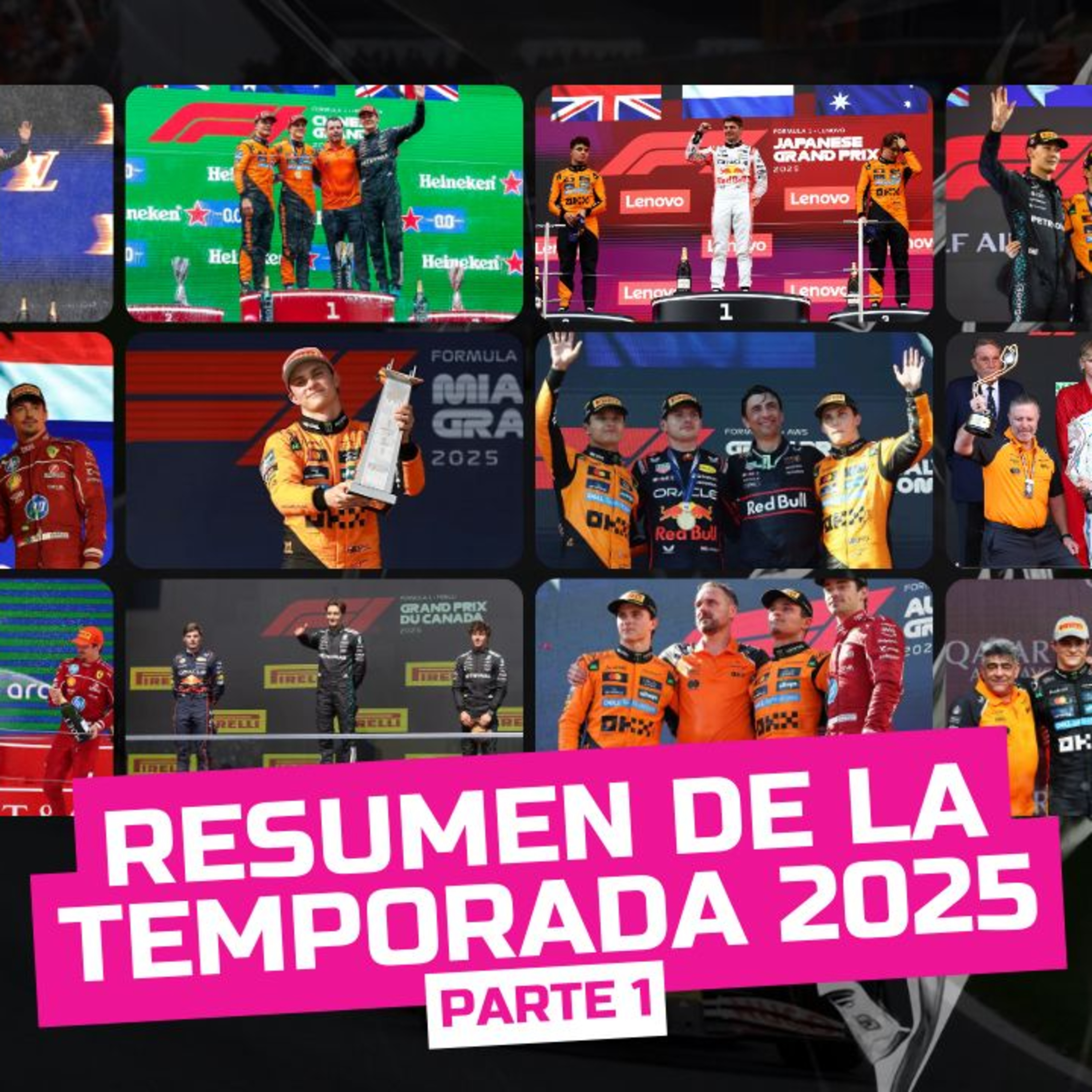 Las primeras batallas del 2025: Resumen F1 | Parte 1 - EP 101 episode artwork