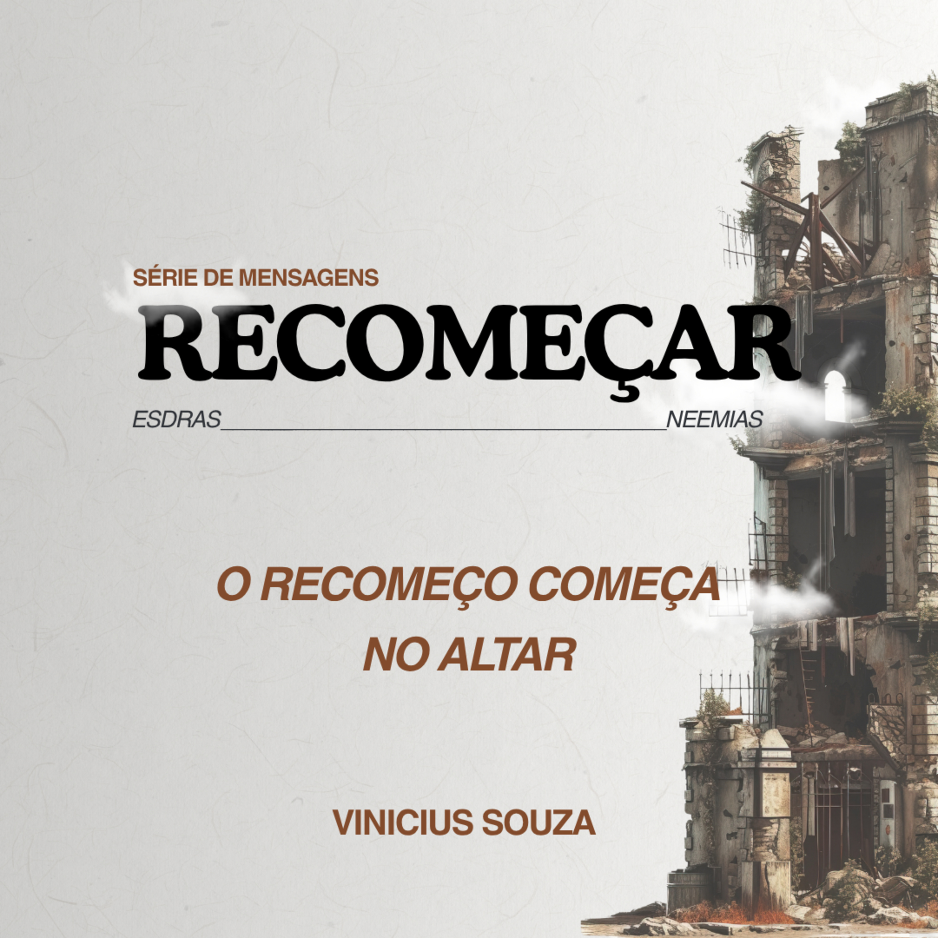 O recomeço começa no altar - Vinicius Souza episode artwork