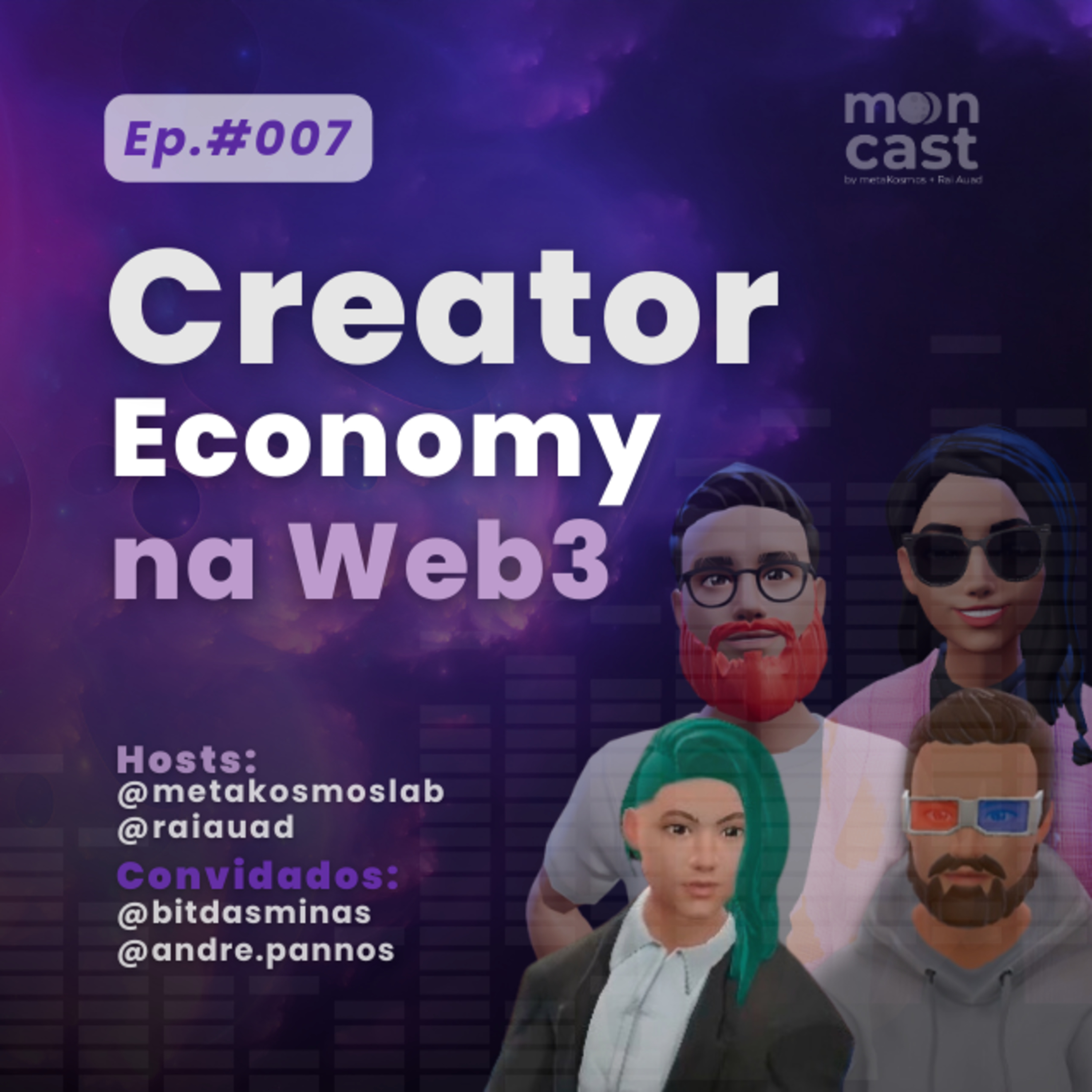 MoonCast | Tudo sobre Web3, Metaverso e NFTs para Marcas