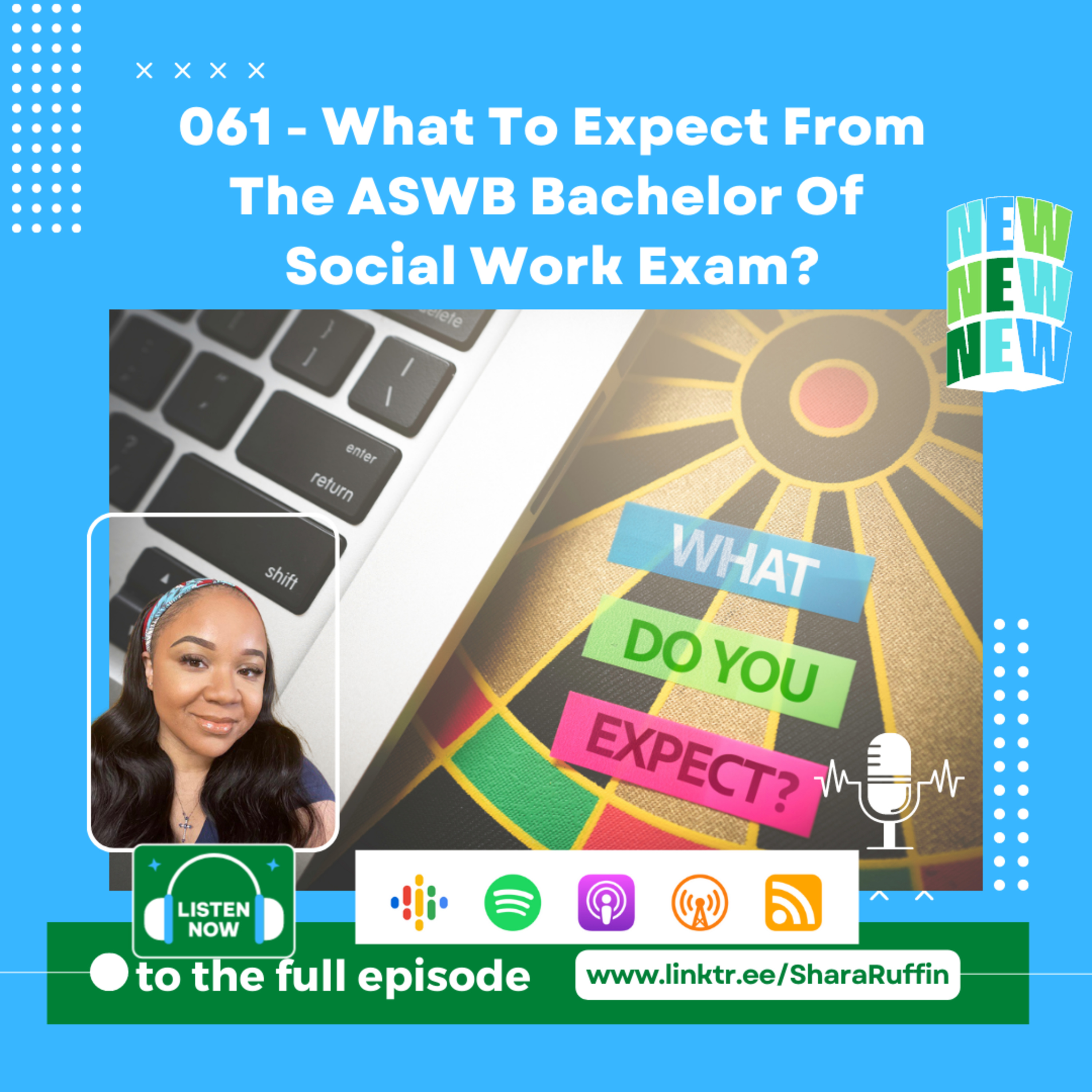 061 - What To Expect From The ASWB Bachelor Of Social Work Exam? episode artwork