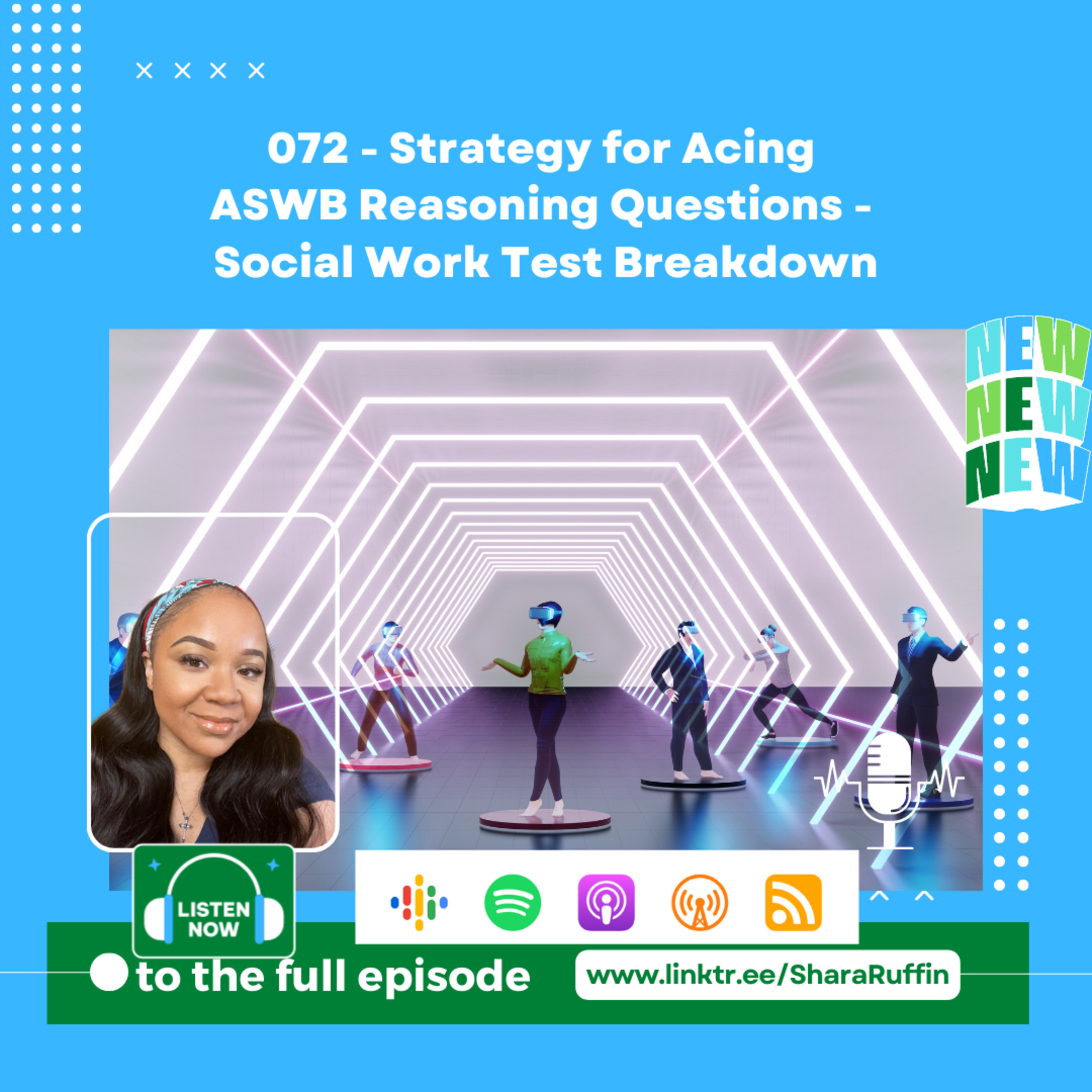 072 - Strategy for Acing ASWB Reasoning Questions - Social Work Test Breakdown episode artwork