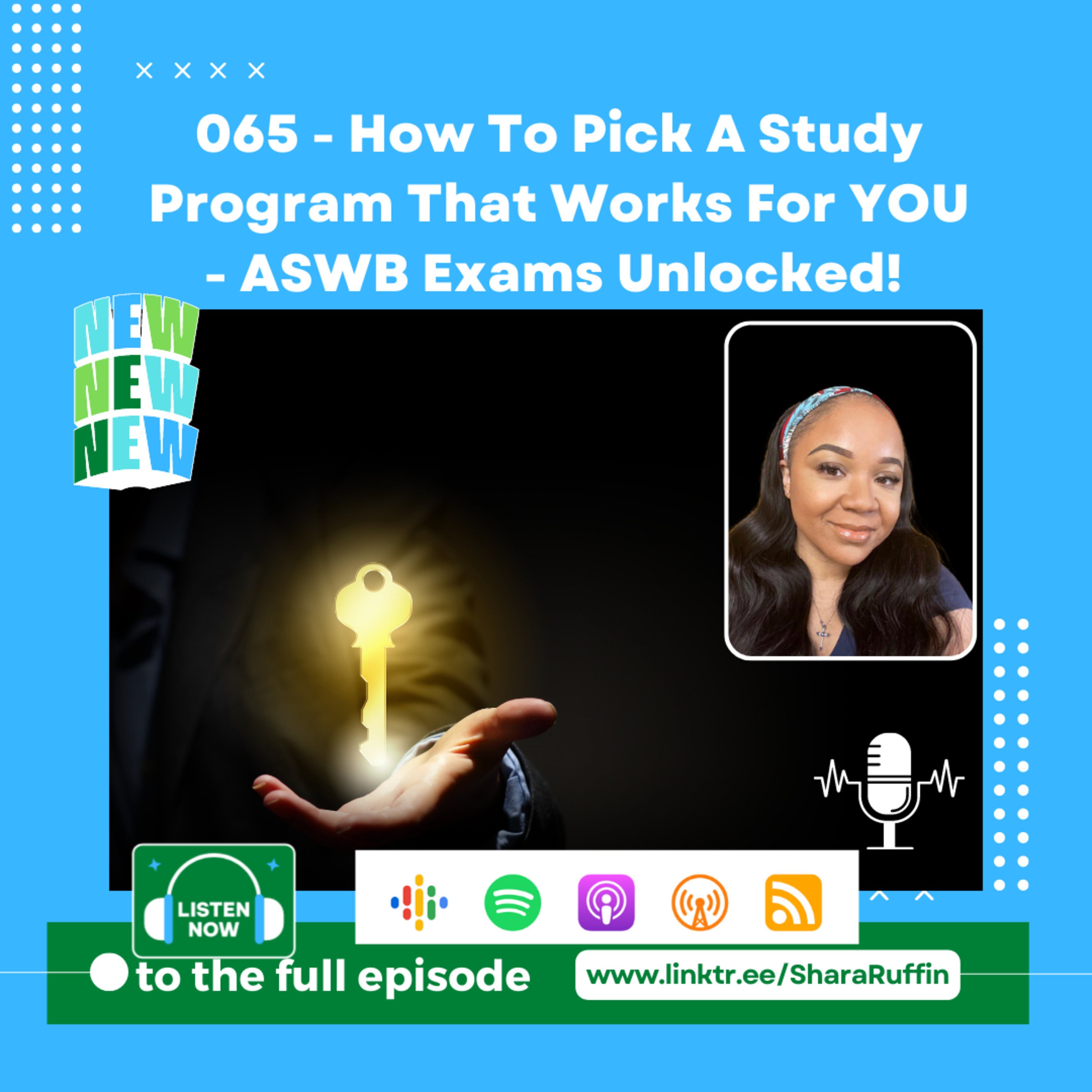 065 - How To Pick A Study Program That Works For YOU - ASWB Exams Unlocked!  episode artwork