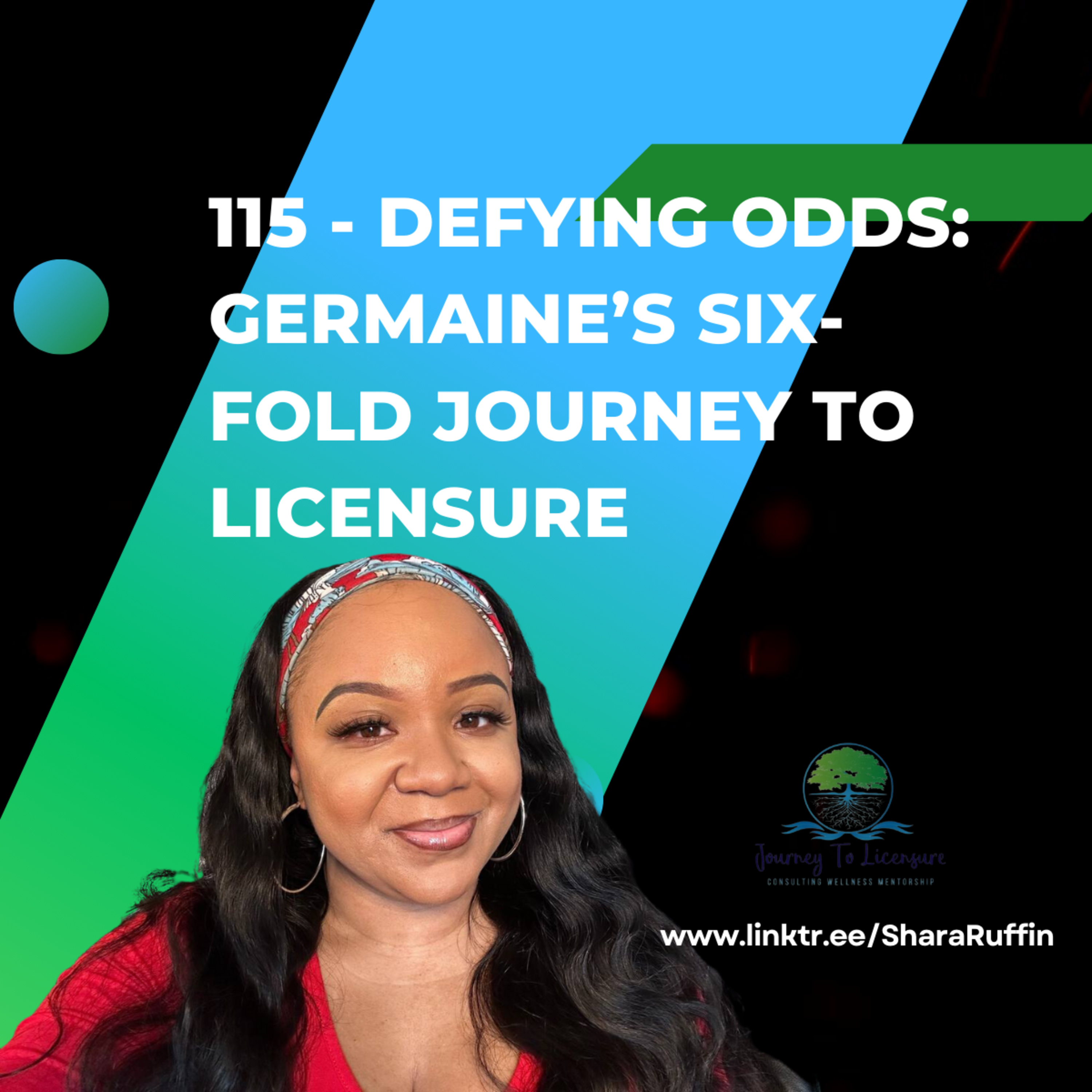 115 - Defying Odds: Germaine’s Six-Fold Journey to Licensure episode artwork