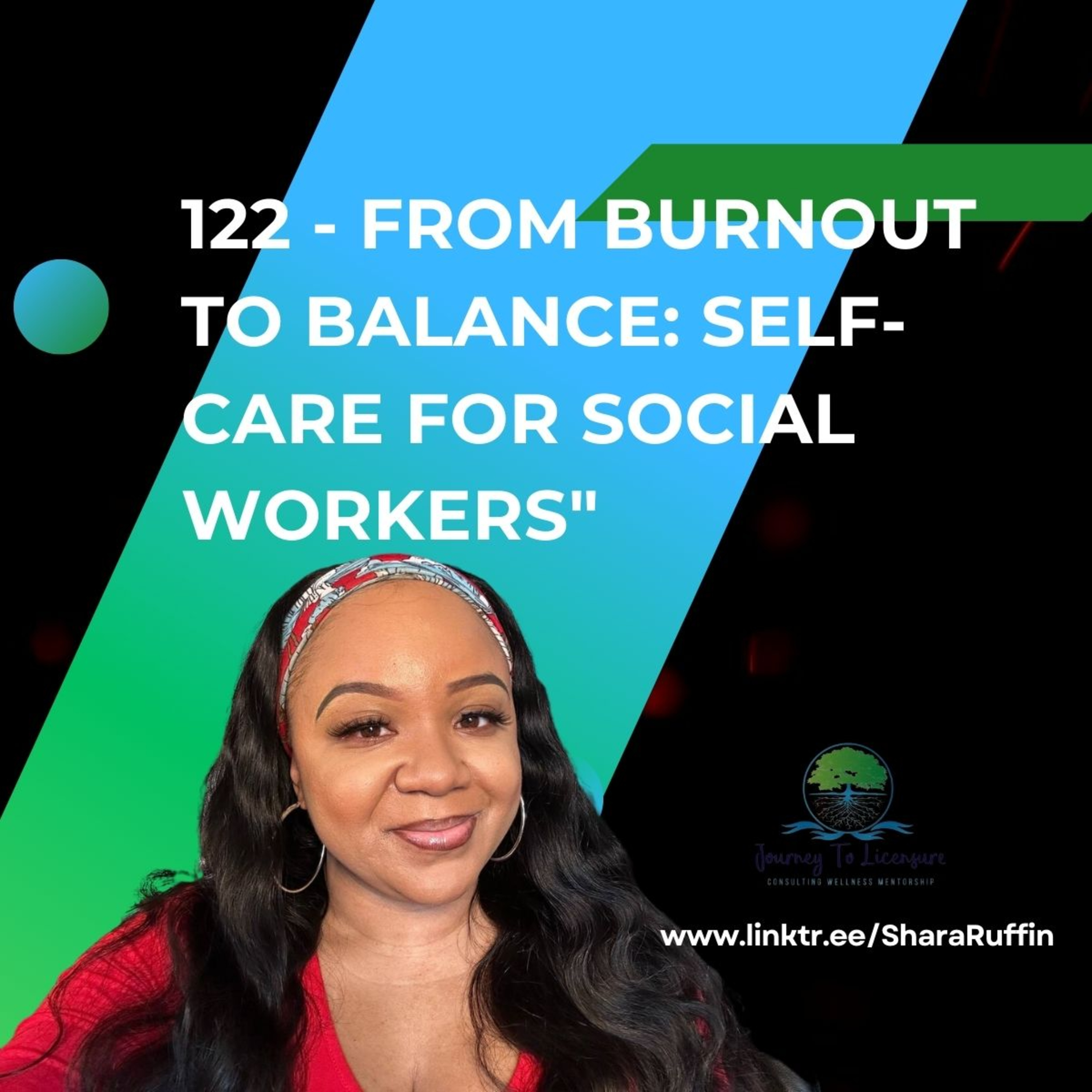 122 - From Burnout to Balance: Self-Care for Social Workers episode artwork