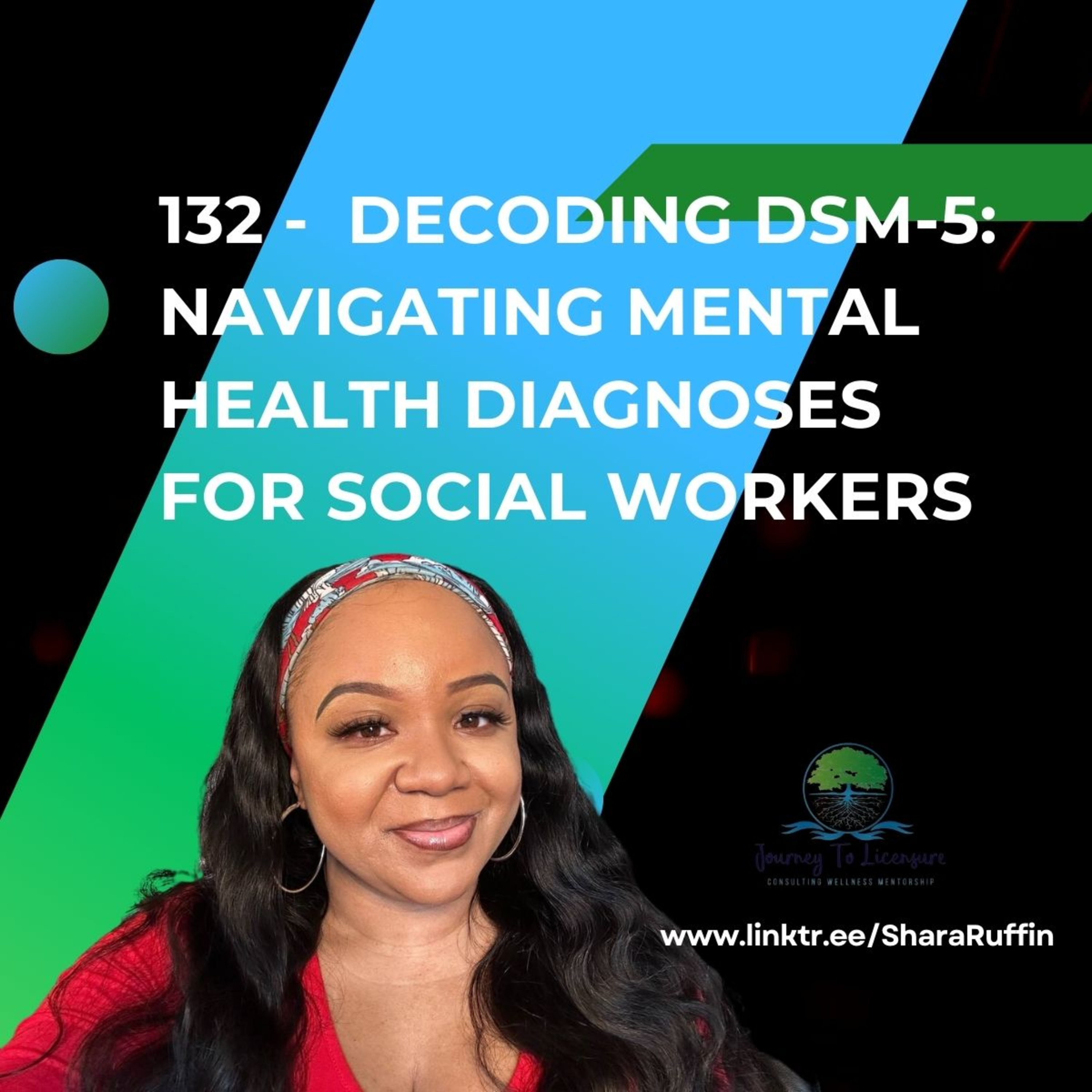 132 - Decoding DSM-5: Navigating Mental Health Diagnoses for Social Workers episode artwork