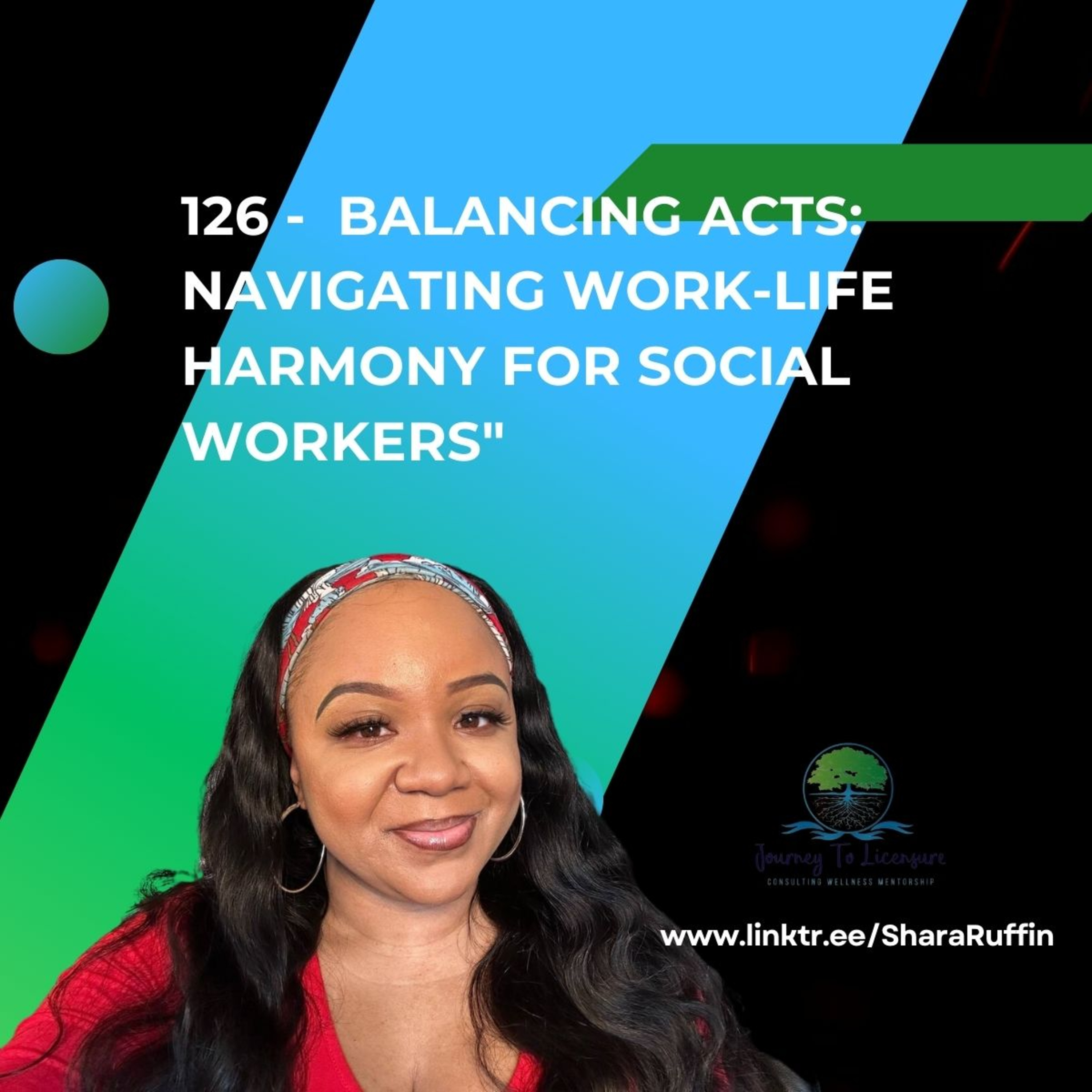126 - Balancing Acts: Navigating Work-Life Harmony for Social Workers episode artwork