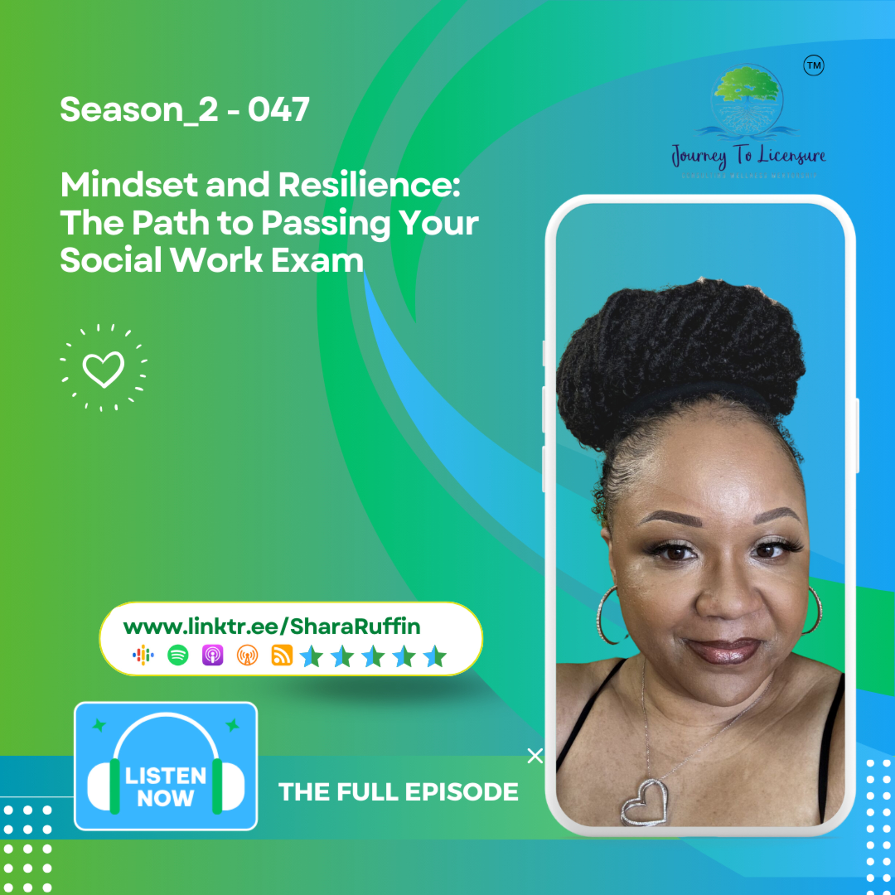 Season_2 - 047 - Mindset and Resilience: The Path to Passing Your Social Work Exam  episode artwork