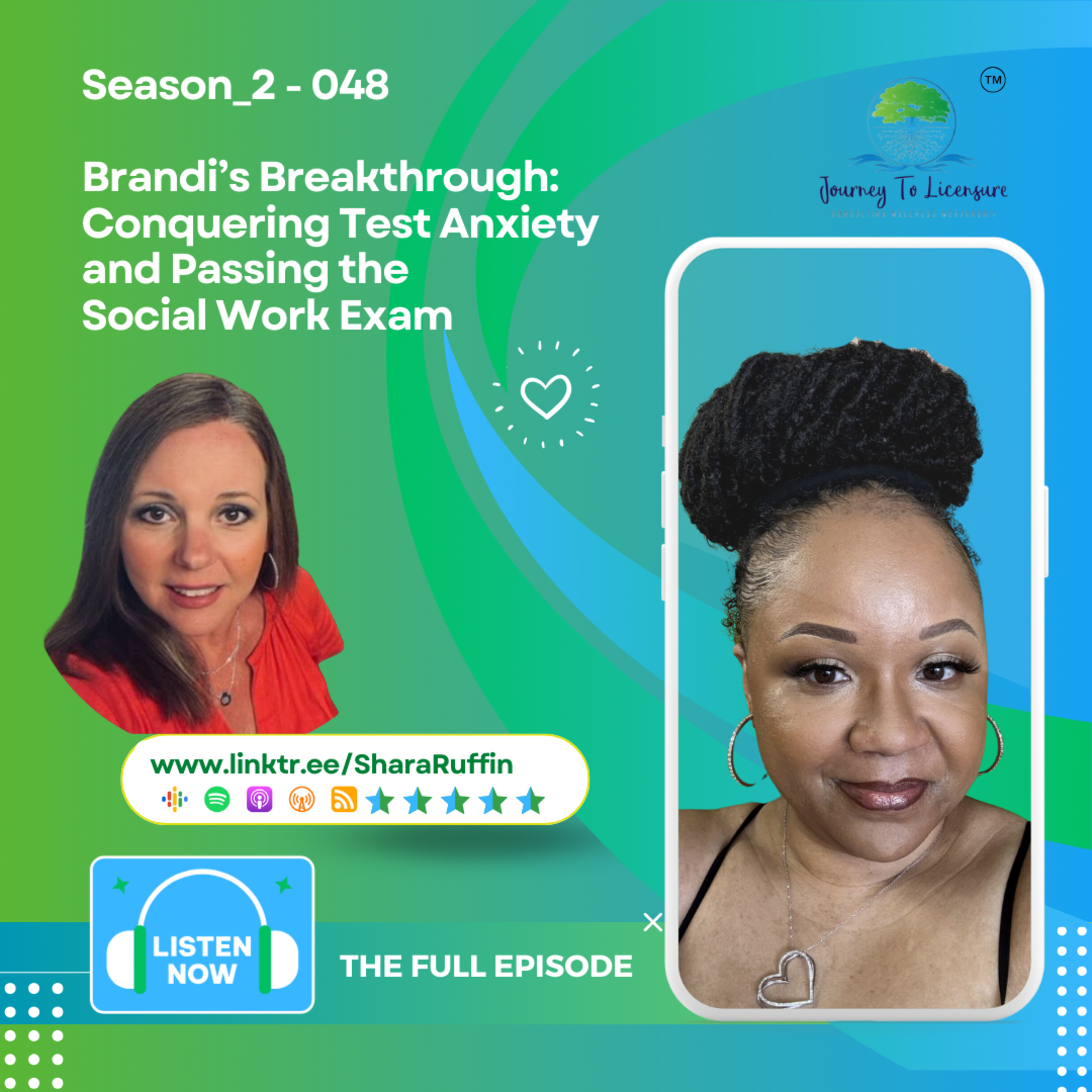 Season_2 - 048 - Brandi’s Breakthrough: Conquering Test Anxiety and Passing the Social Work Exam episode artwork