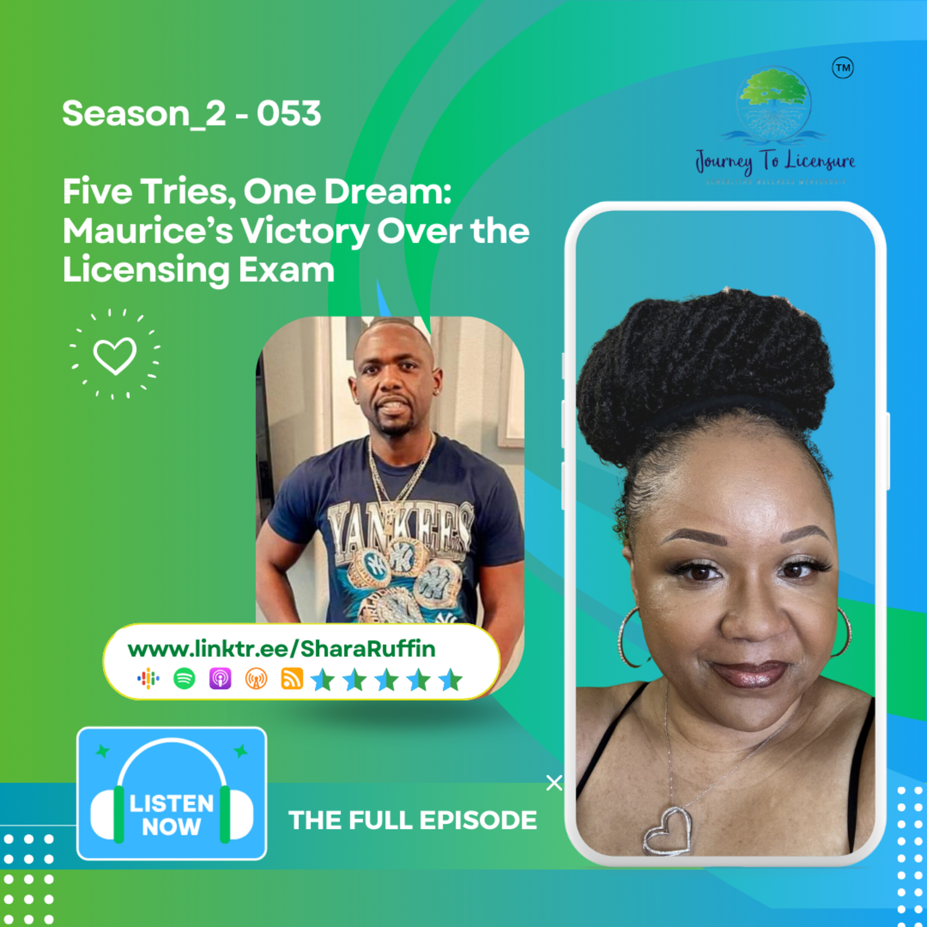Season_2 - 053 - Five Tries, One Dream: Maurice’s Victory Over the Licensing Exam  episode artwork