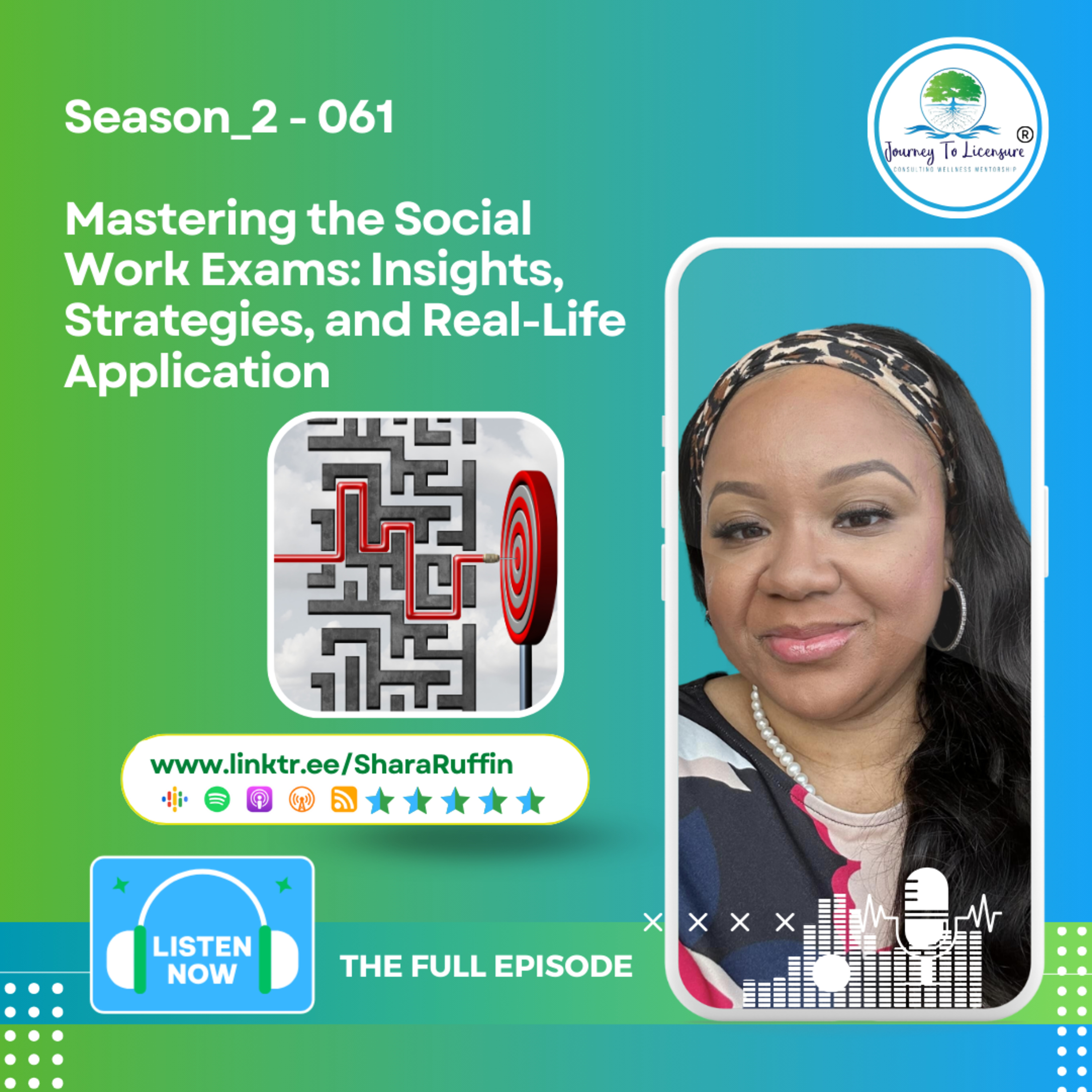 Season_2 - 061 - Mastering the Social Work Exams: Insights, Strategies, and Real-Life Application  episode artwork