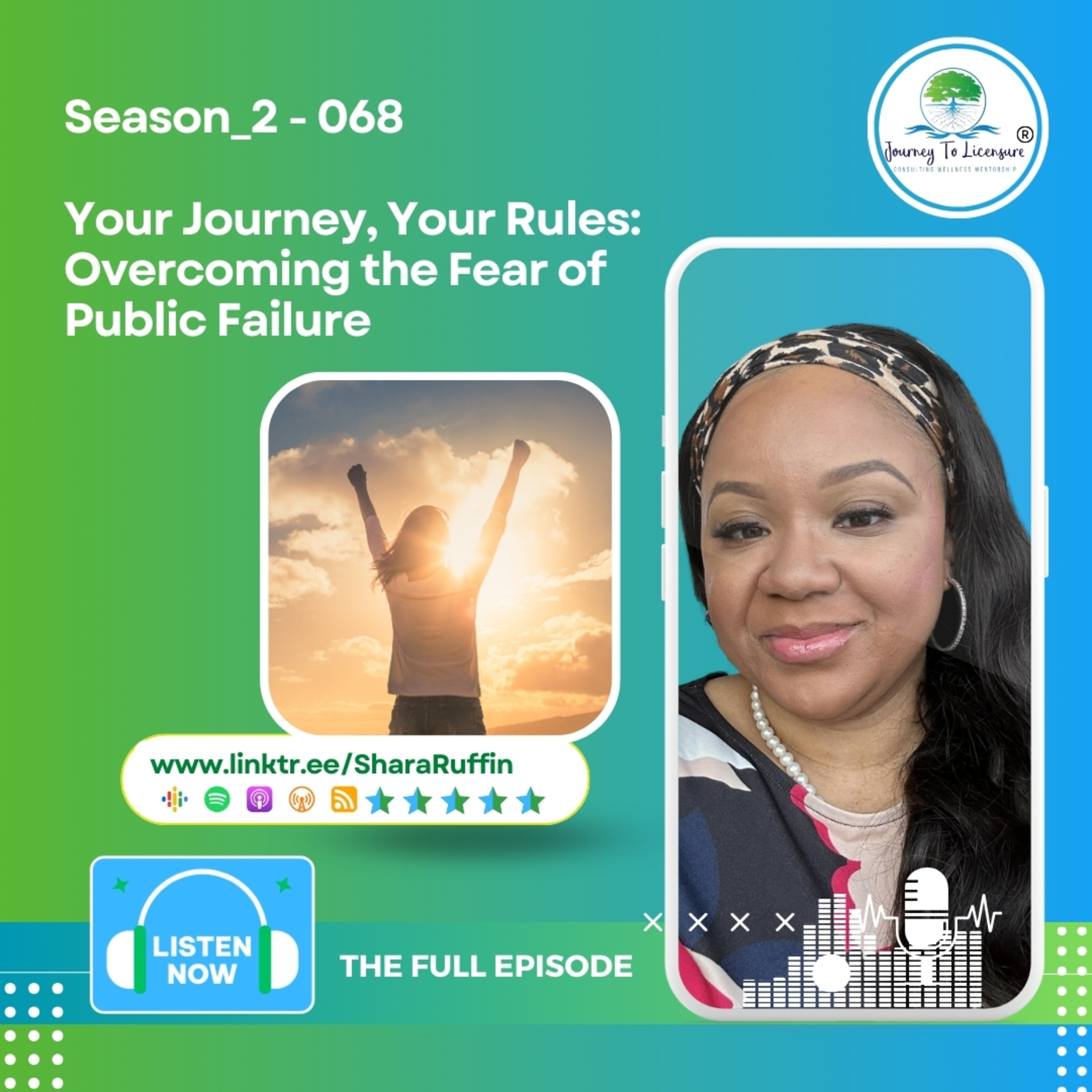 Season_2 - 068 - Your Journey, Your Rules: Overcoming the Fear of Public Failure  episode artwork
