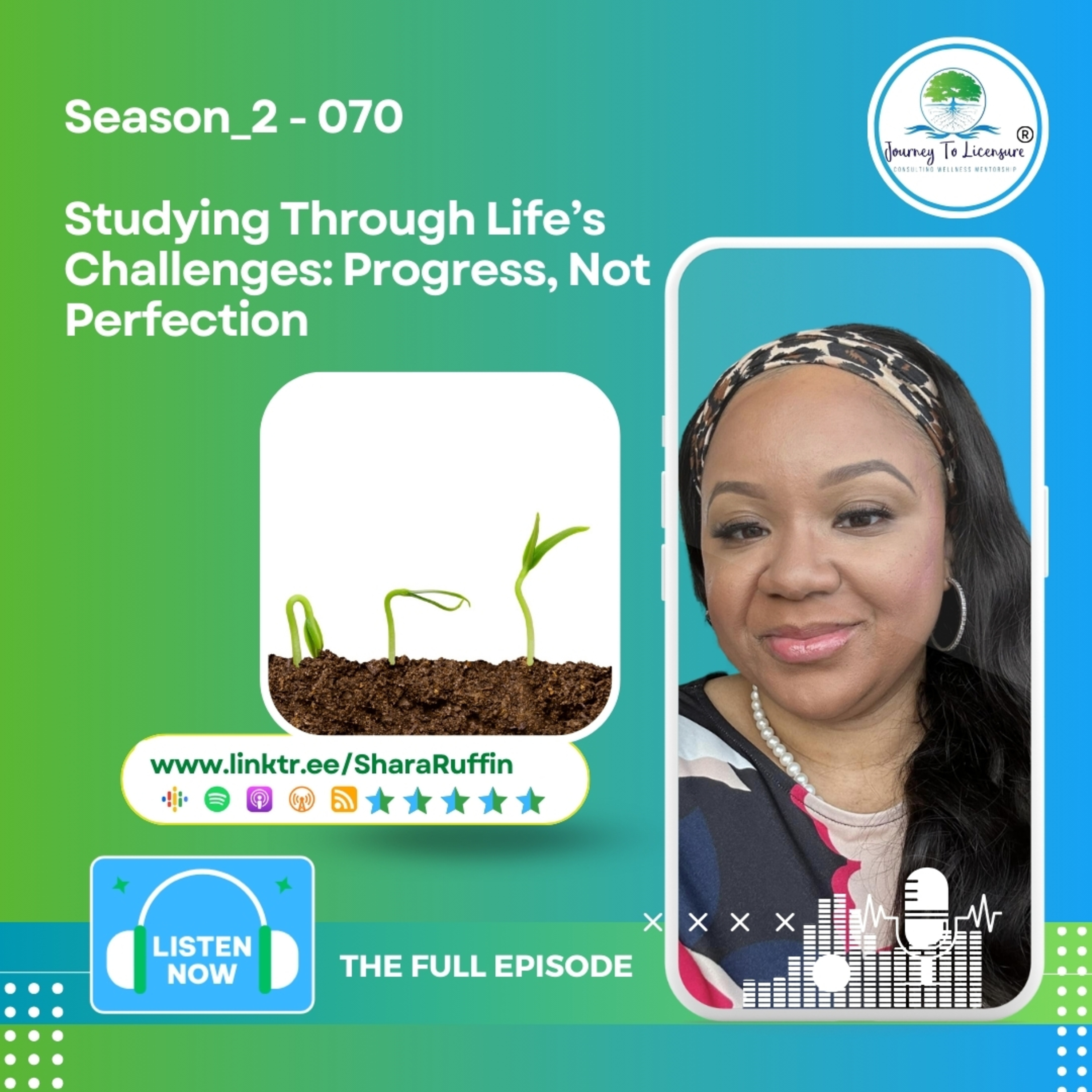 Season_2 - 070 - Studying Through Life’s Challenges: Progress, Not Perfection episode artwork