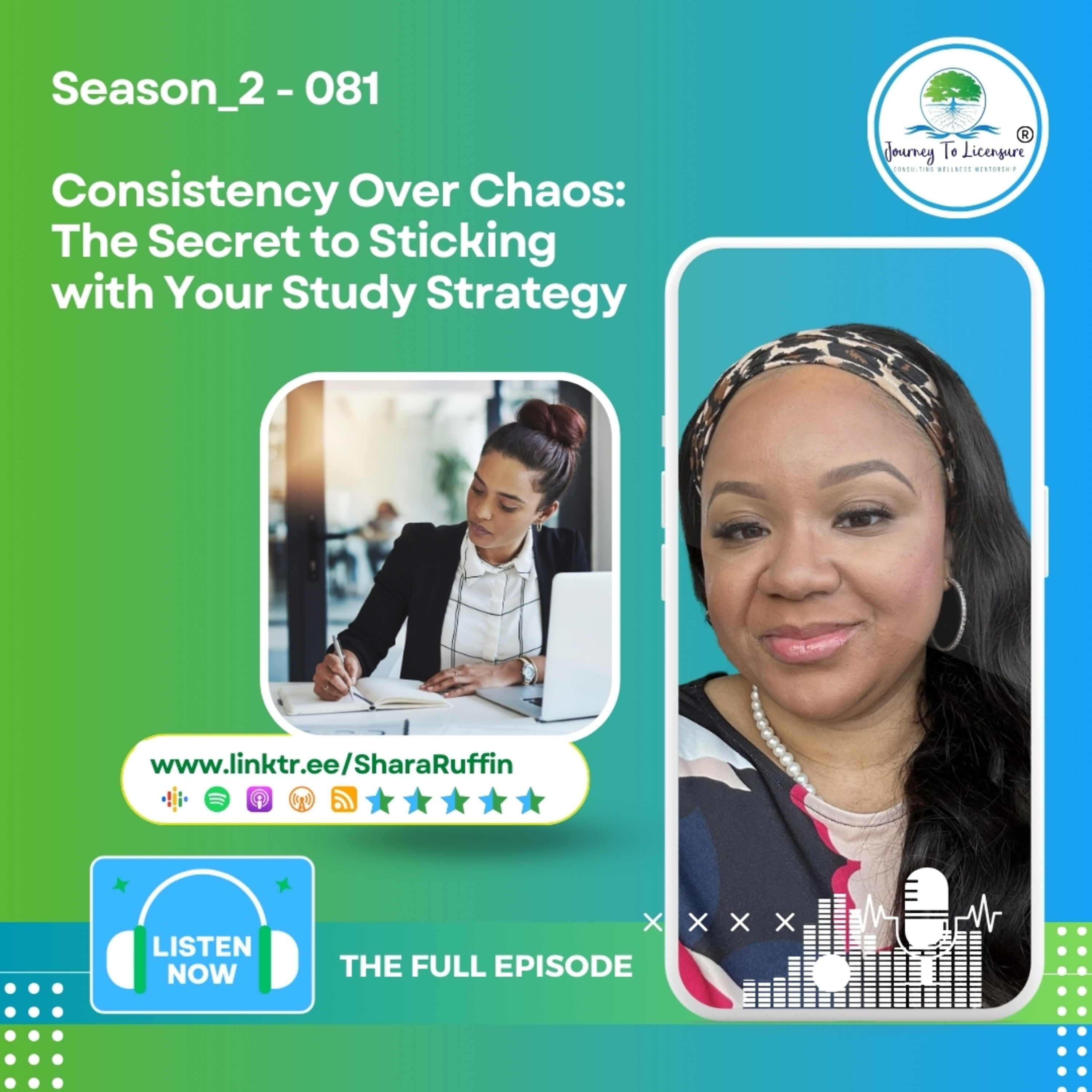 Season_2 - 081 - Consistency Over Chaos: The Secret to Sticking with Your Study Strategy episode artwork