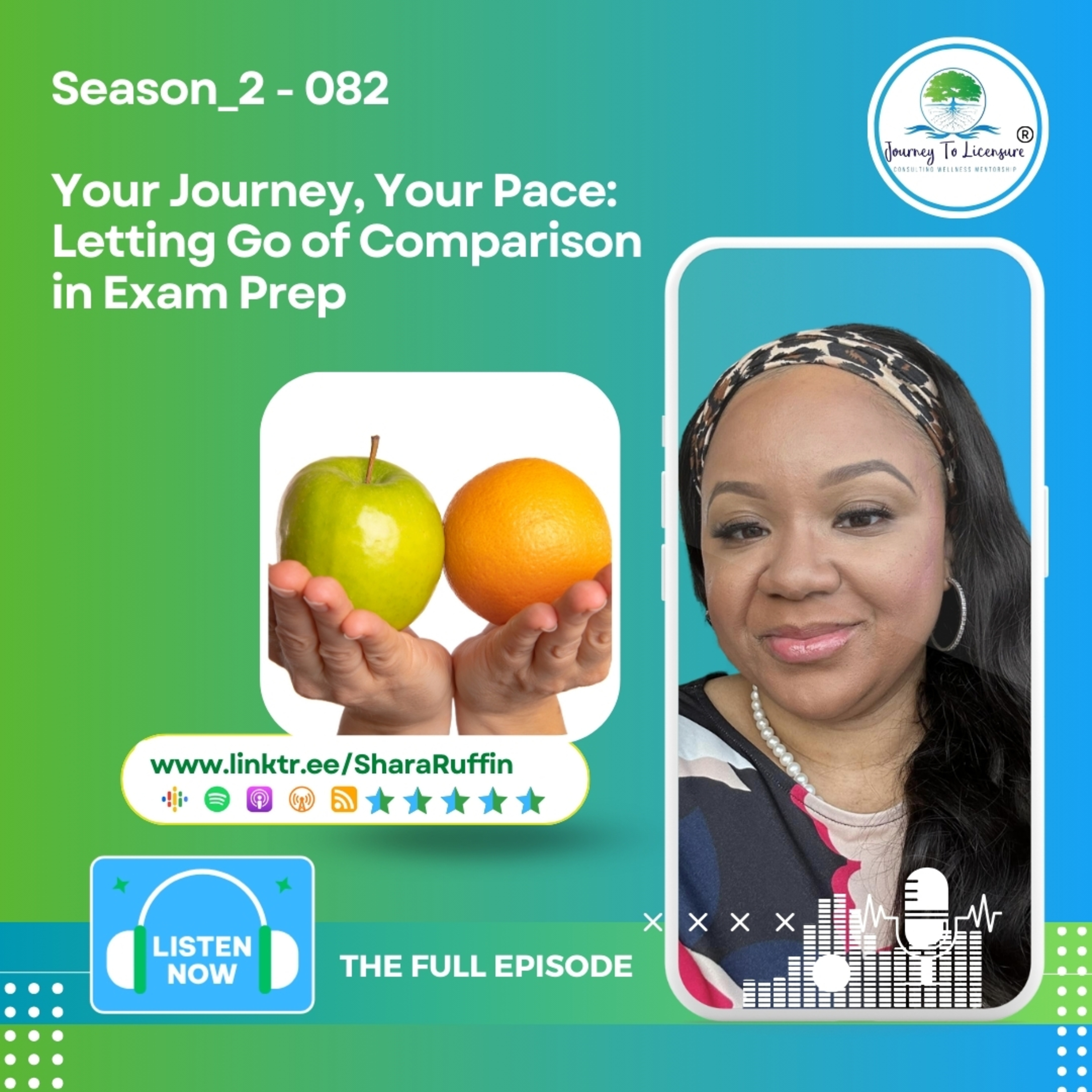 Season_2 - 082 - Your Journey, Your Pace: Letting Go of Comparison in Exam Prep episode artwork