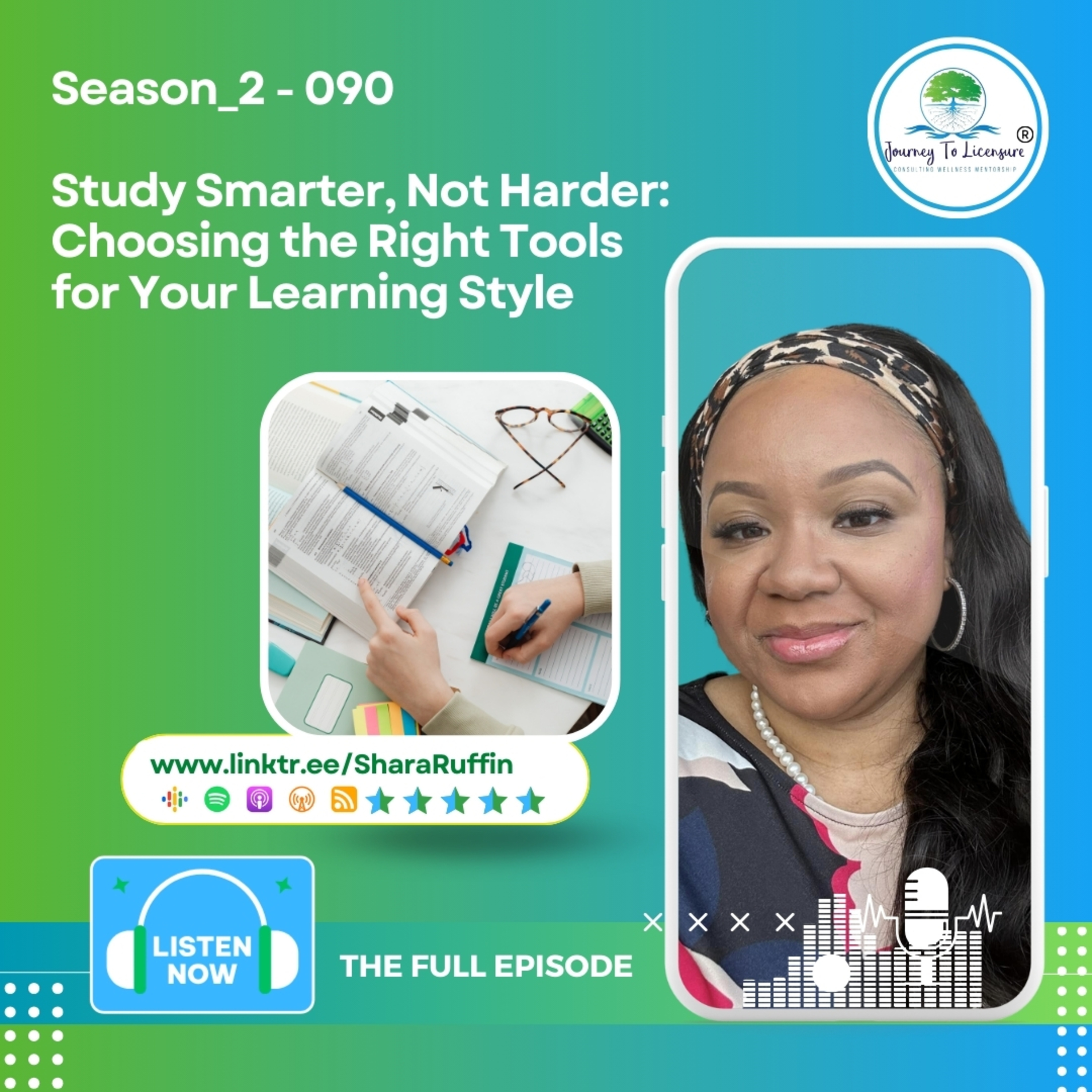 Season_2 - 090 - Study Smarter, Not Harder: Choosing the Right Tools for Your Learning Style episode artwork